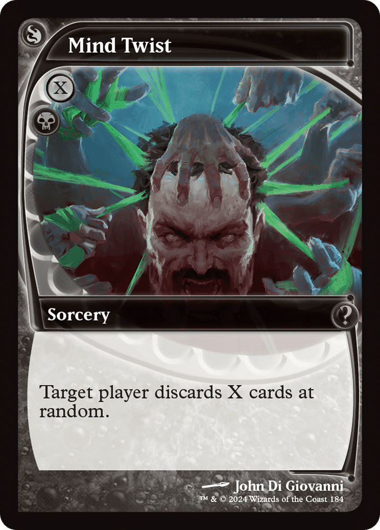 Mind Twist — Mystery Booster 2 — Magic: The Gathering