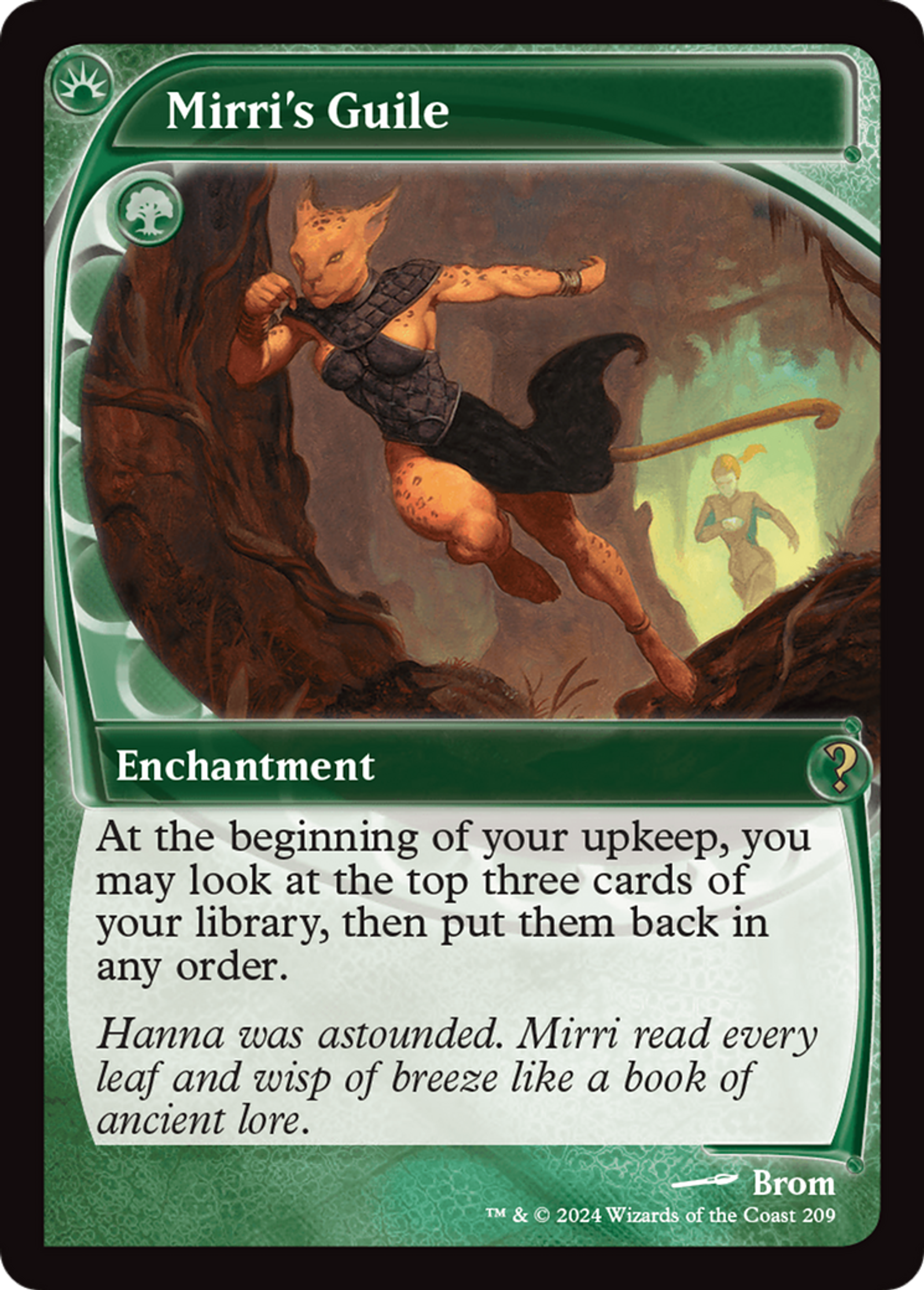 Sagacité de Mirri — Mystery Booster 2 — Magic: The Gathering