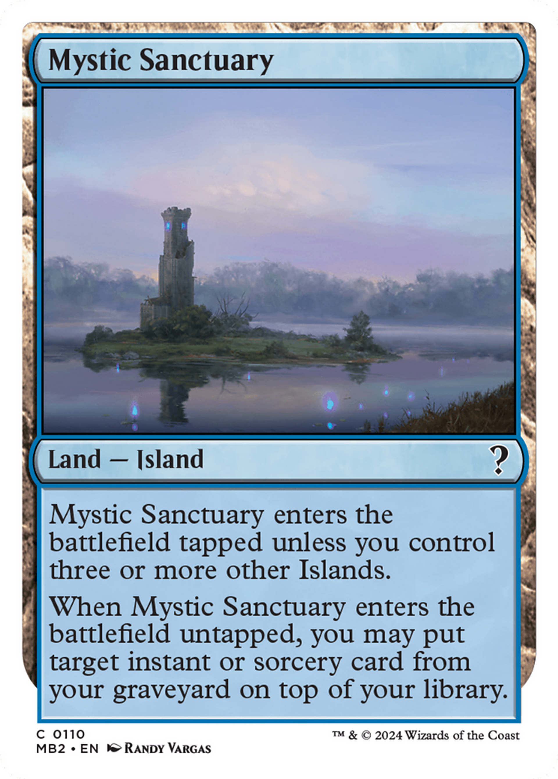 Sanctuaire mystique — Mystery Booster 2 — Magic: The Gathering