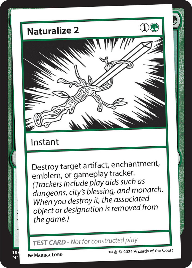 Naturalize 2 — Mystery Booster 2 — Magic: The Gathering