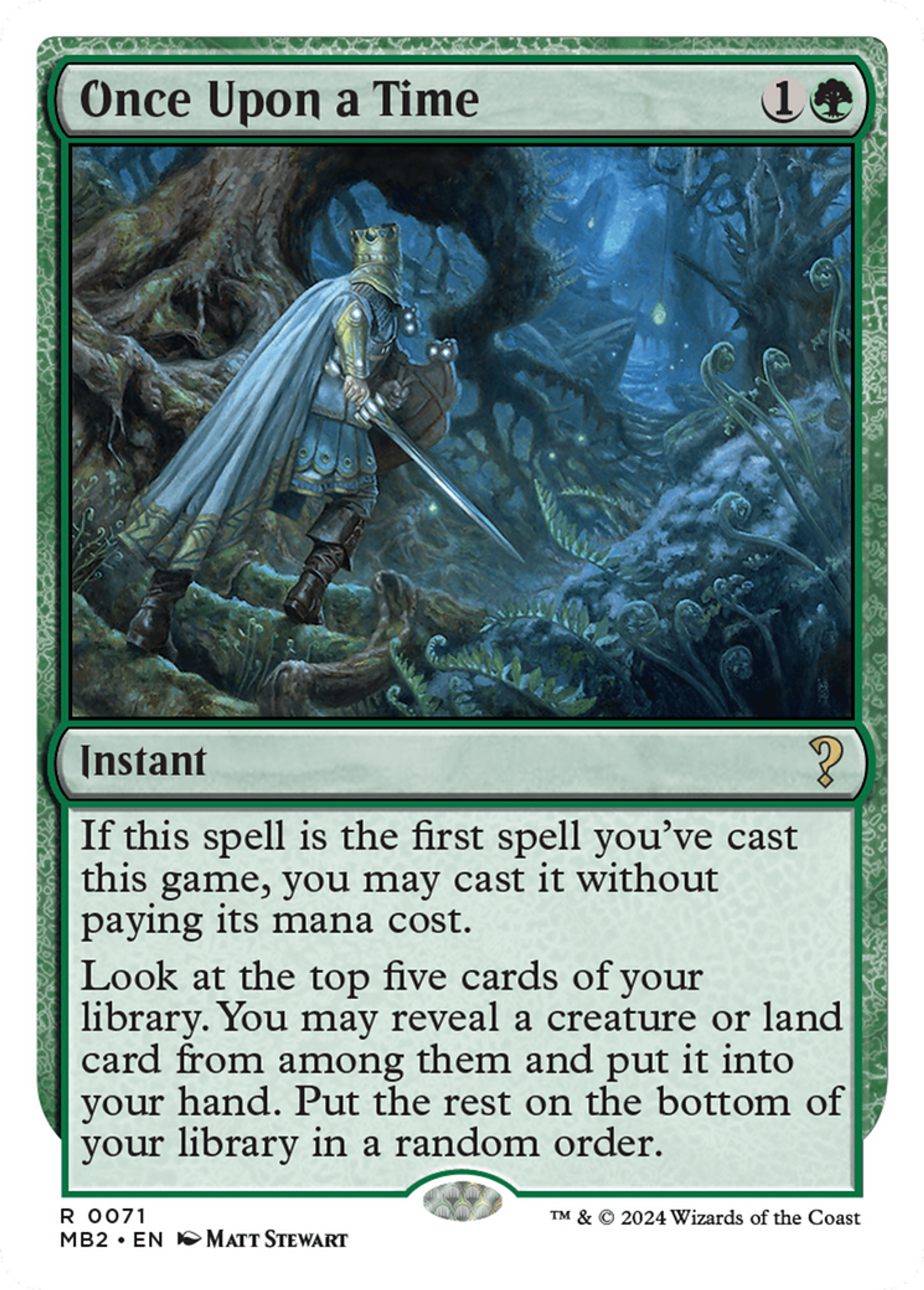Il était une fois... — Mystery Booster 2 — Magic: The Gathering