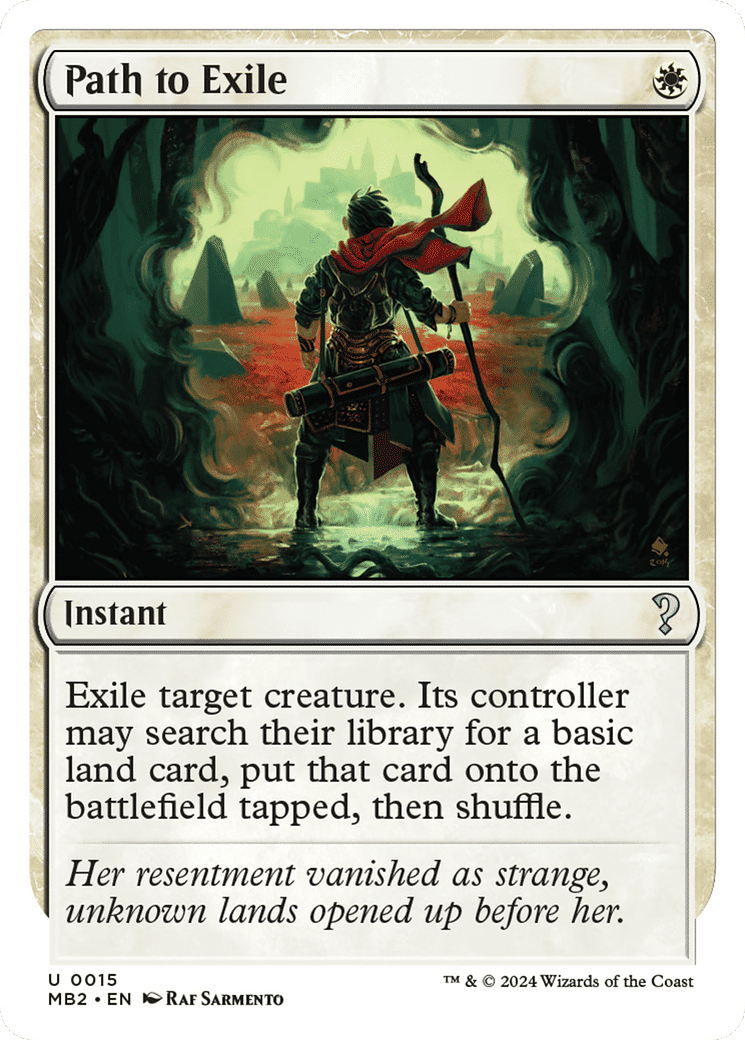 Path to Exile — Mystery Booster 2 — Magic: The Gathering
