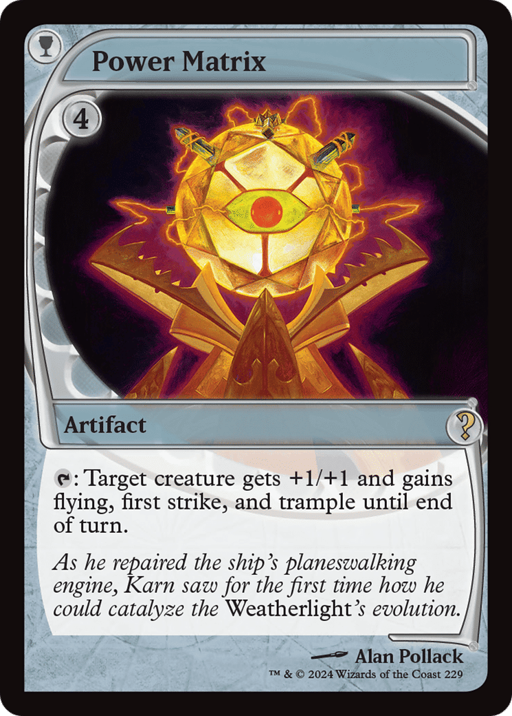 Power Matrix — Mystery Booster 2 — Magic: The Gathering