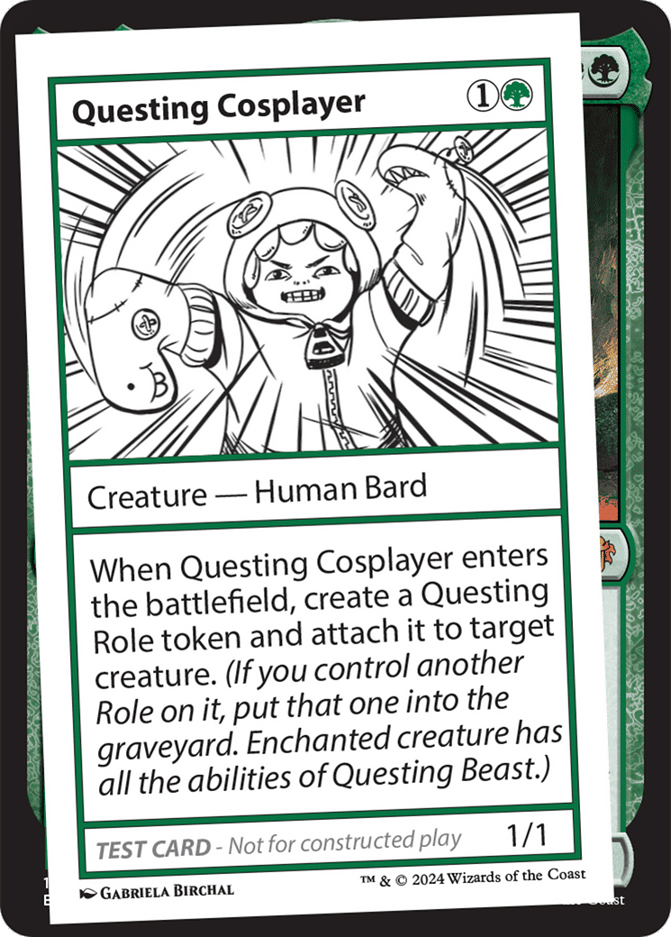 Questing Cosplayer — Mystery Booster 2 — Magic: The Gathering