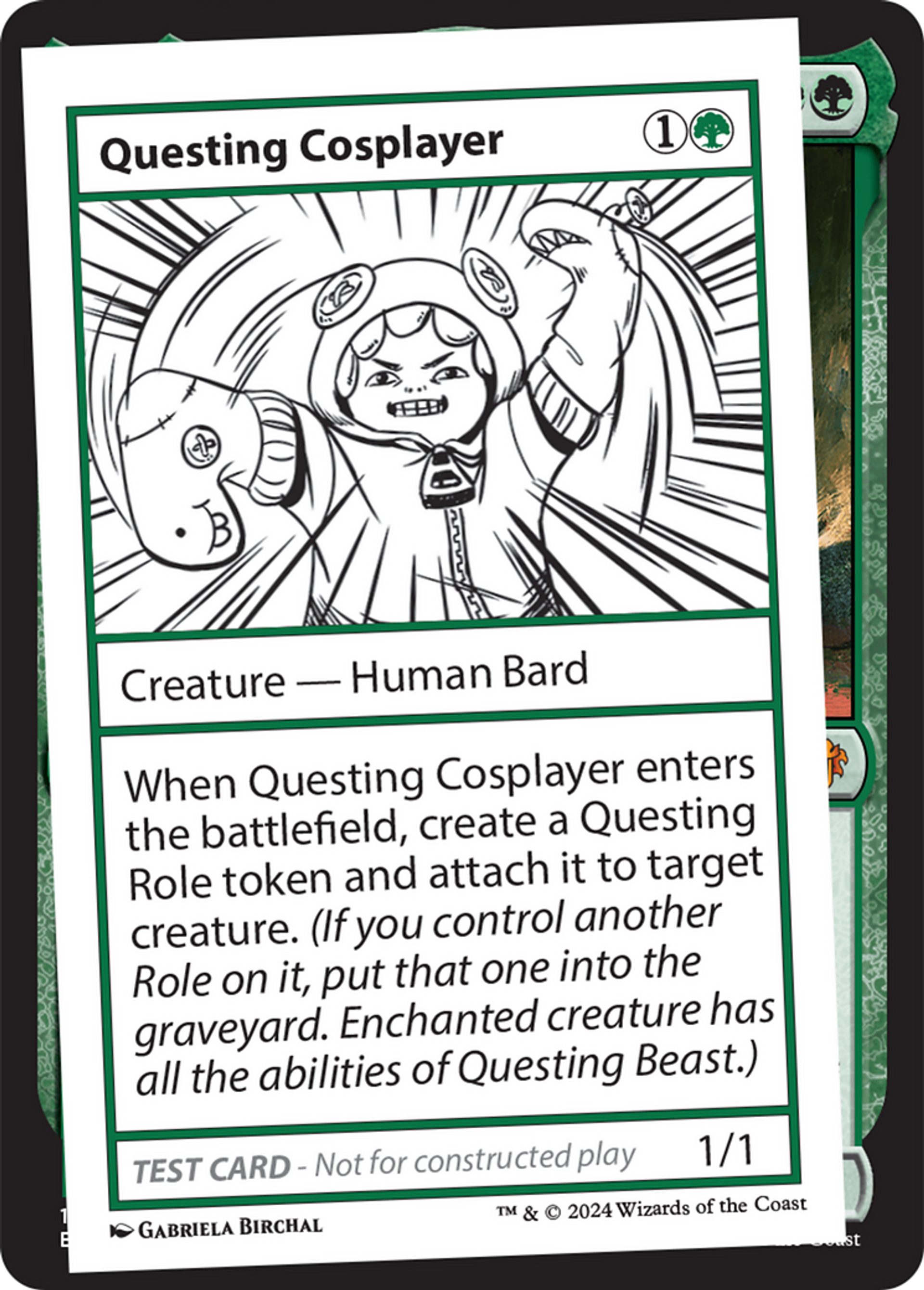 Questing Cosplayer — Mystery Booster 2 — Magic: The Gathering