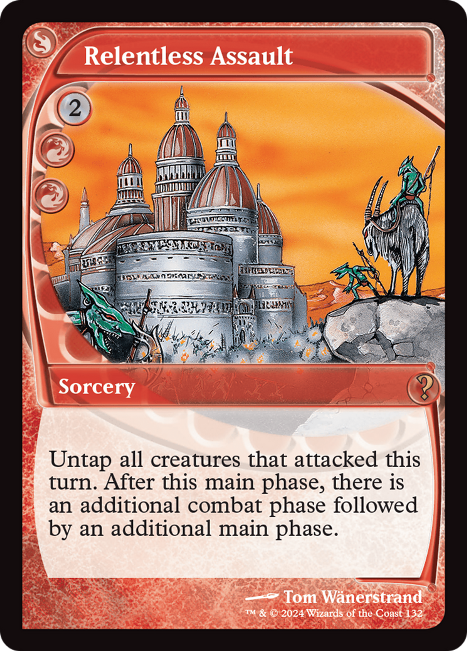 Assaut implacable — Mystery Booster 2 — Magic: The Gathering
