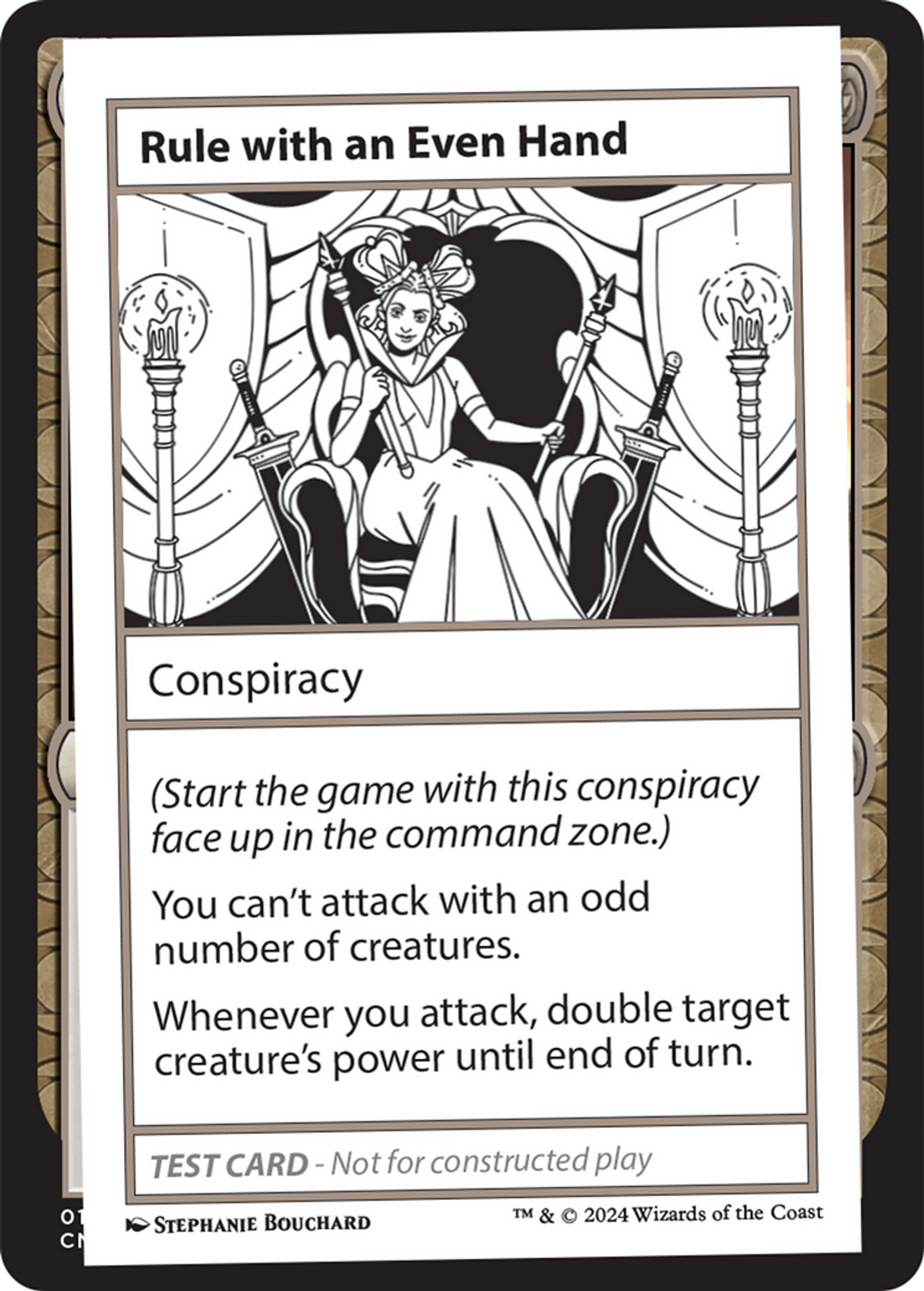 Rule with an Even Hand — Mystery Booster 2 — Magic: The Gathering