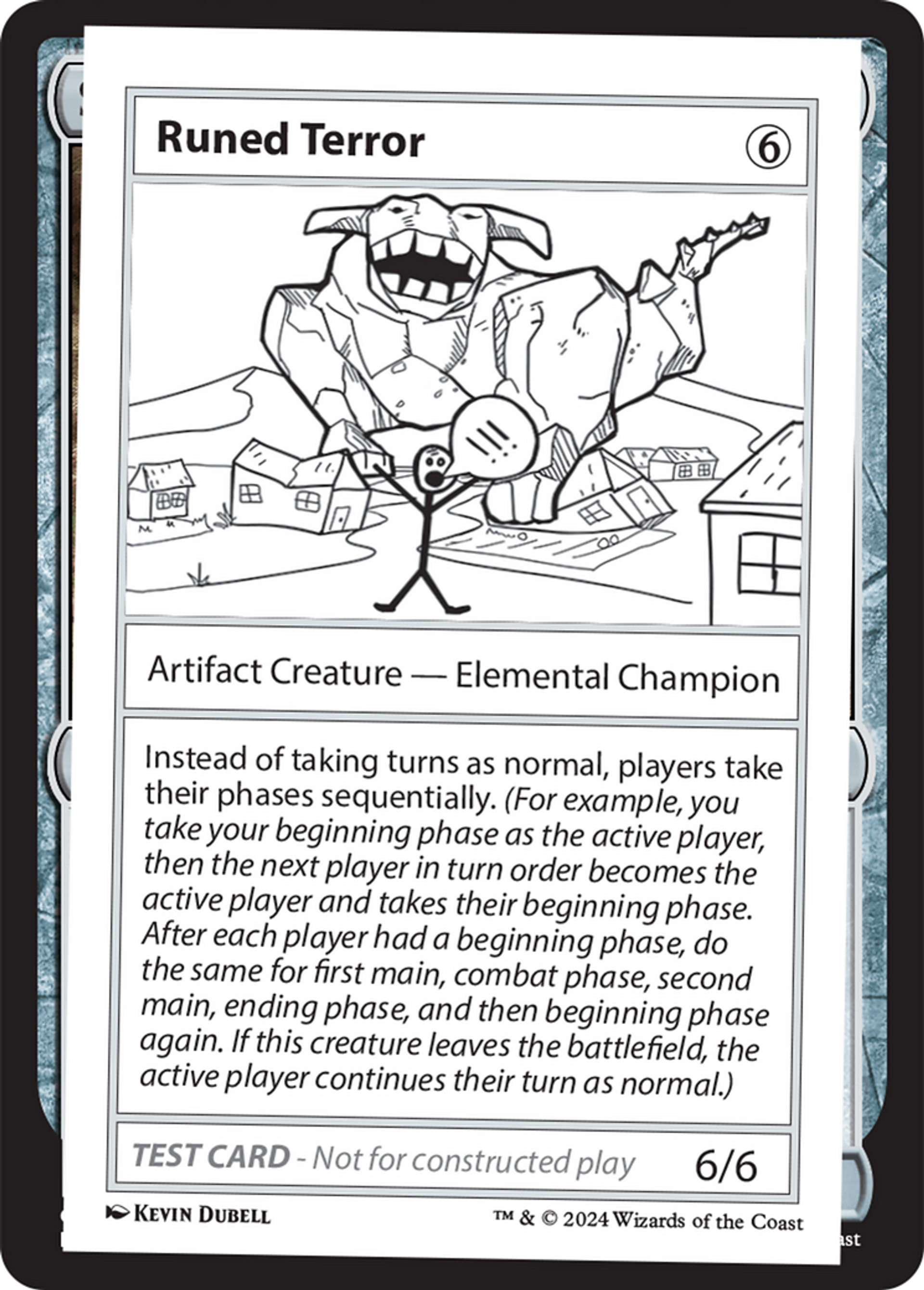 Runed Terror — Mystery Booster 2 — Magic: The Gathering