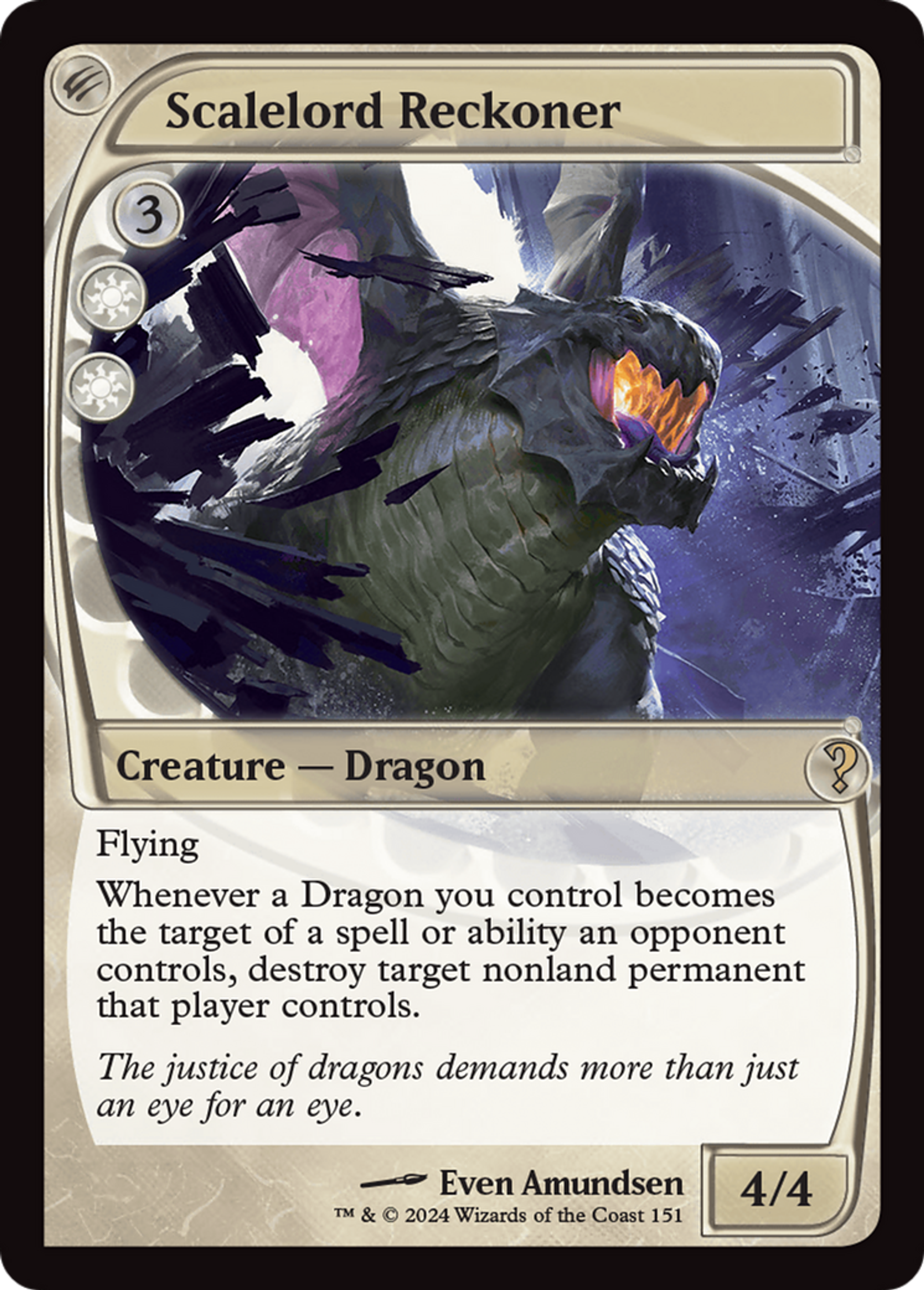 Seigneur squameux héliaste — Mystery Booster 2 — Magic: The Gathering