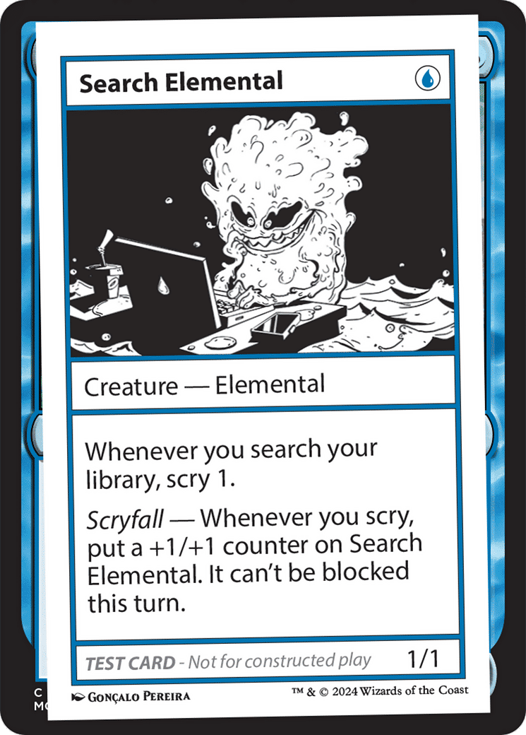 Search Elemental — Mystery Booster 2 — Magic: The Gathering