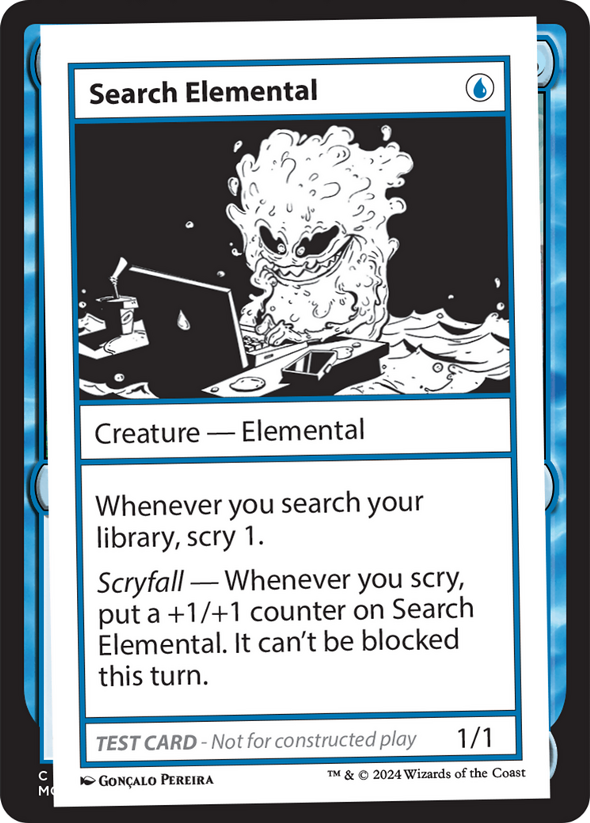 Search Elemental — Mystery Booster 2 — Magic: The Gathering