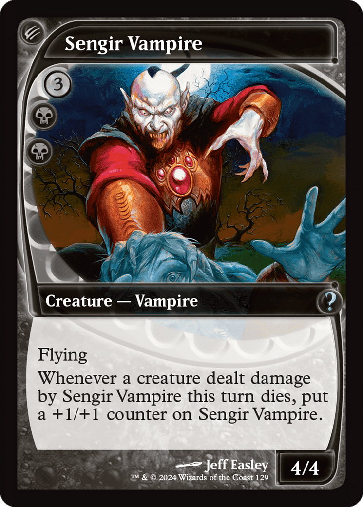 Sengir Vampire — Mystery Booster 2 — Magic: The Gathering