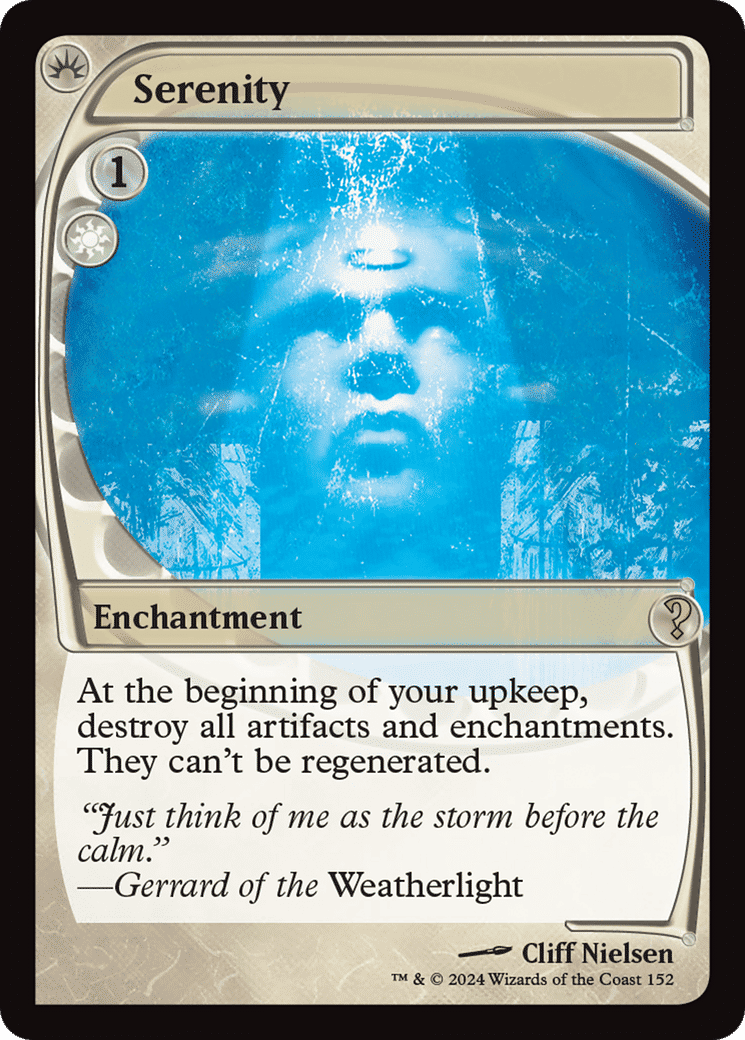 Serenity — Mystery Booster 2 — Magic: The Gathering