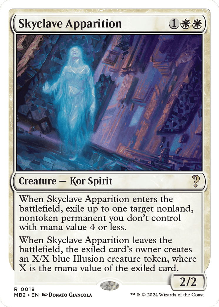 Skyclave Apparition — Mystery Booster 2 — Magic: The Gathering
