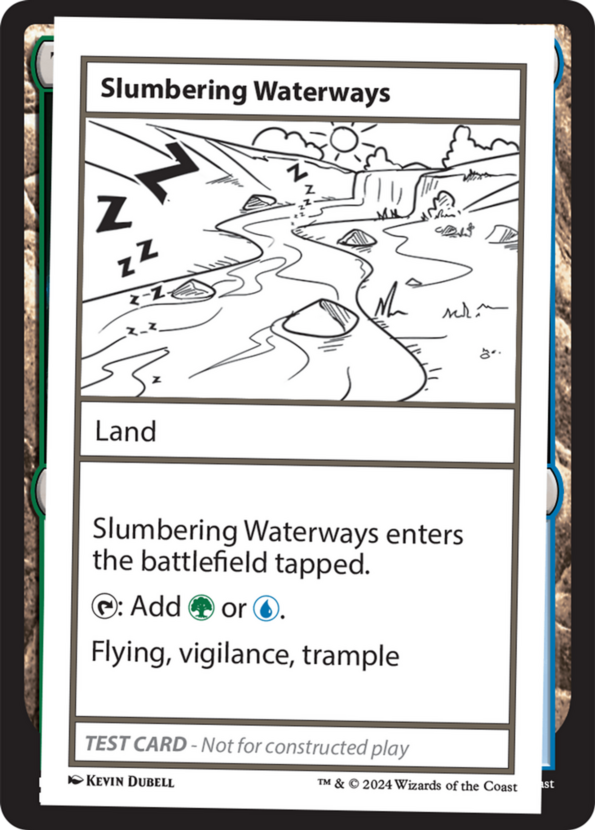 Slumbering Waterways — Mystery Booster 2 — Magic: The Gathering
