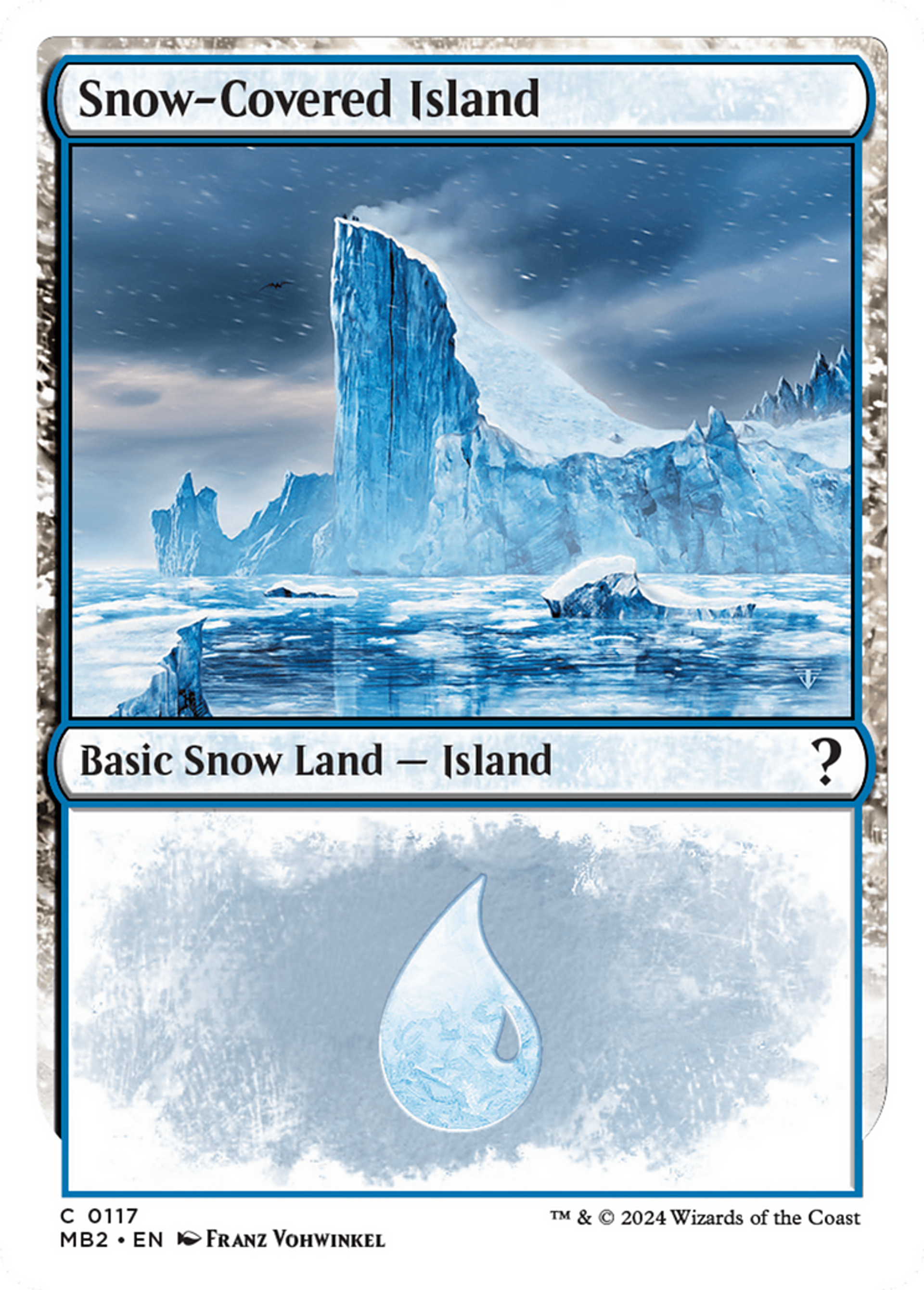 Île enneigée — Mystery Booster 2 — Magic: The Gathering