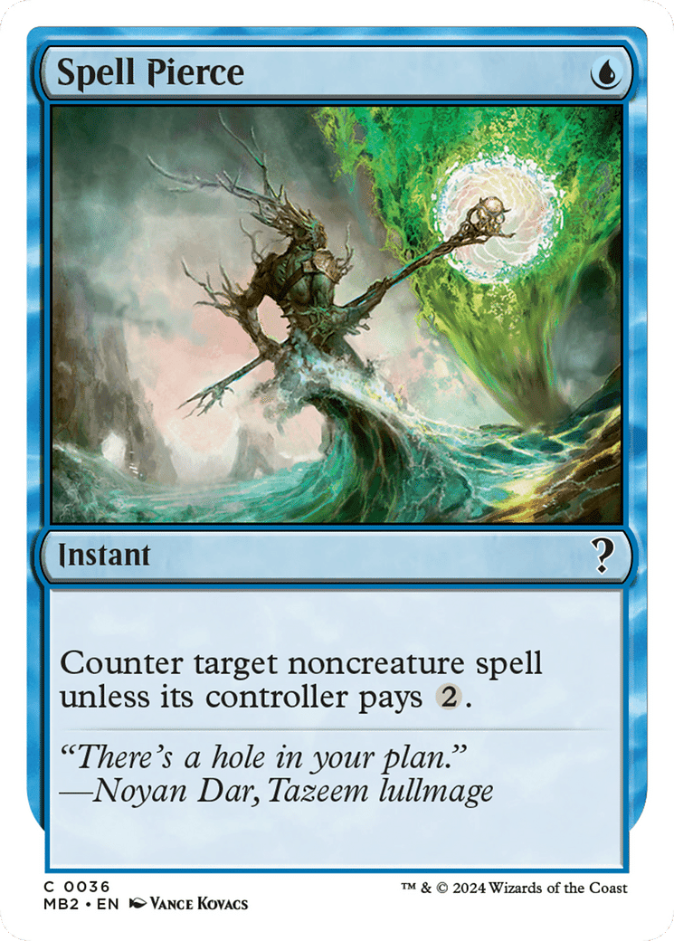 Spell Pierce — Mystery Booster 2 — Magic: The Gathering