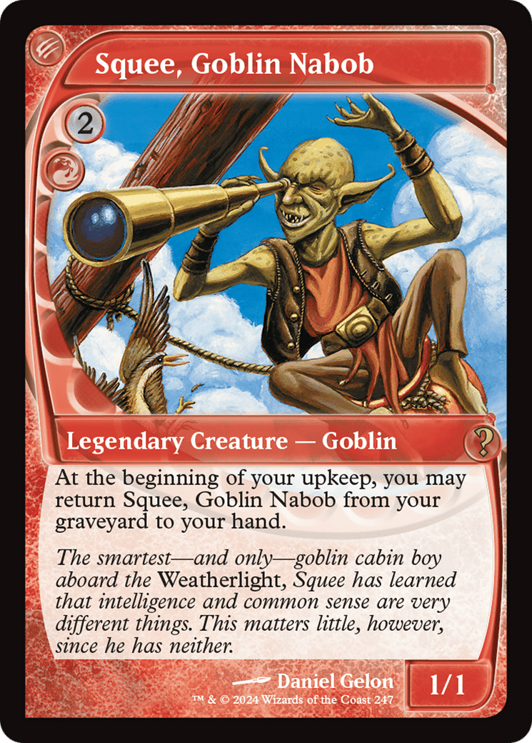 Squee, Goblin Nabob — Mystery Booster 2 — Magic: The Gathering