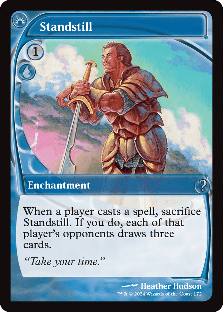 Standstill — Mystery Booster 2 — Magic: The Gathering