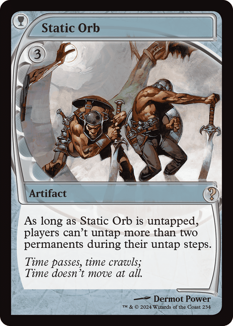 Static Orb — Mystery Booster 2 — Magic: The Gathering