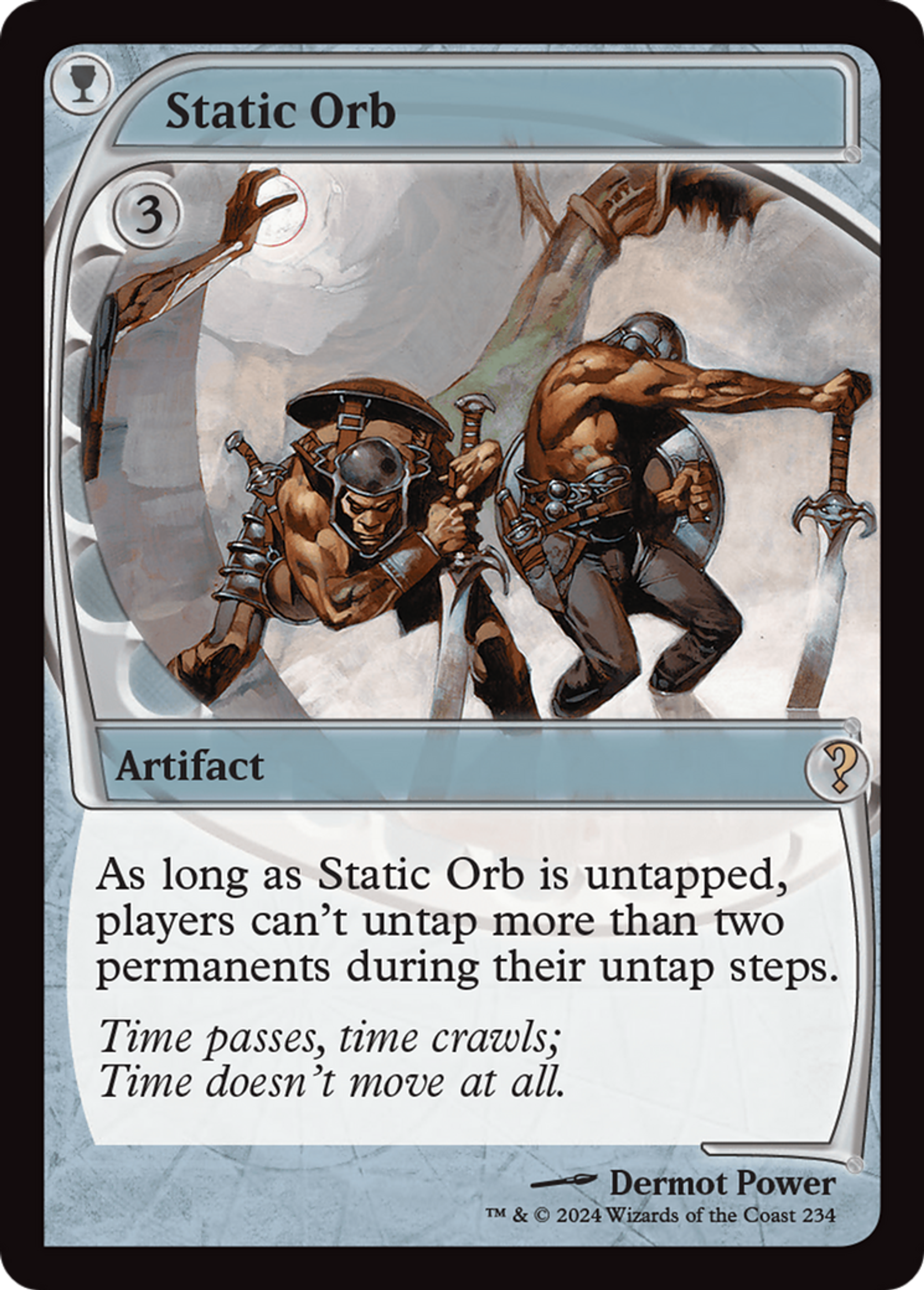 Orbe statique — Mystery Booster 2 — Magic: The Gathering