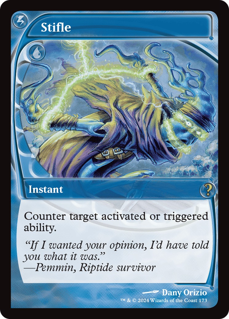 Stifle — Mystery Booster 2 — Magic: The Gathering