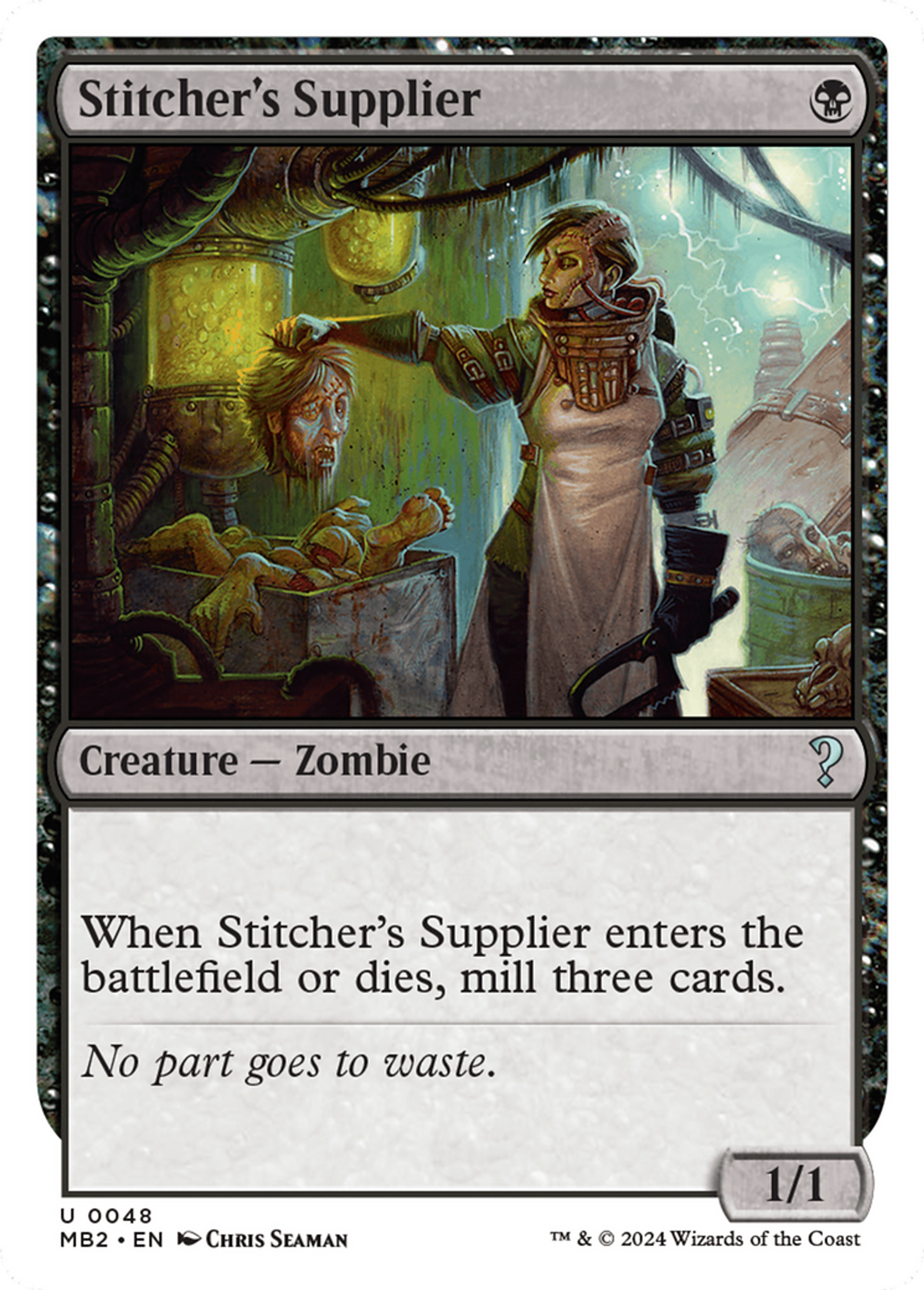 Approvisionneuse du raccommodeur — Mystery Booster 2 — Magic: The Gathering