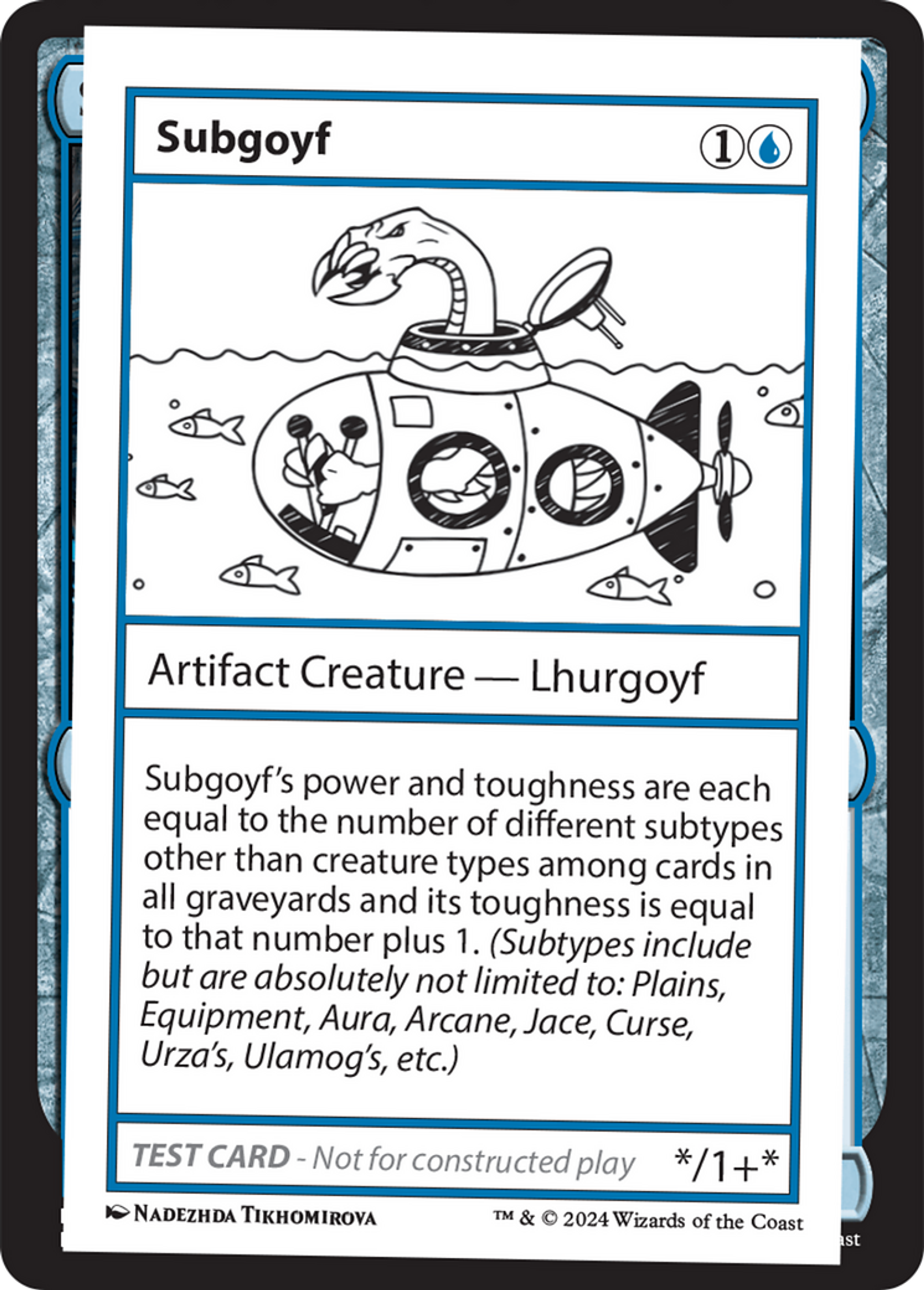 Subgoyf — Mystery Booster 2 — Magic: The Gathering