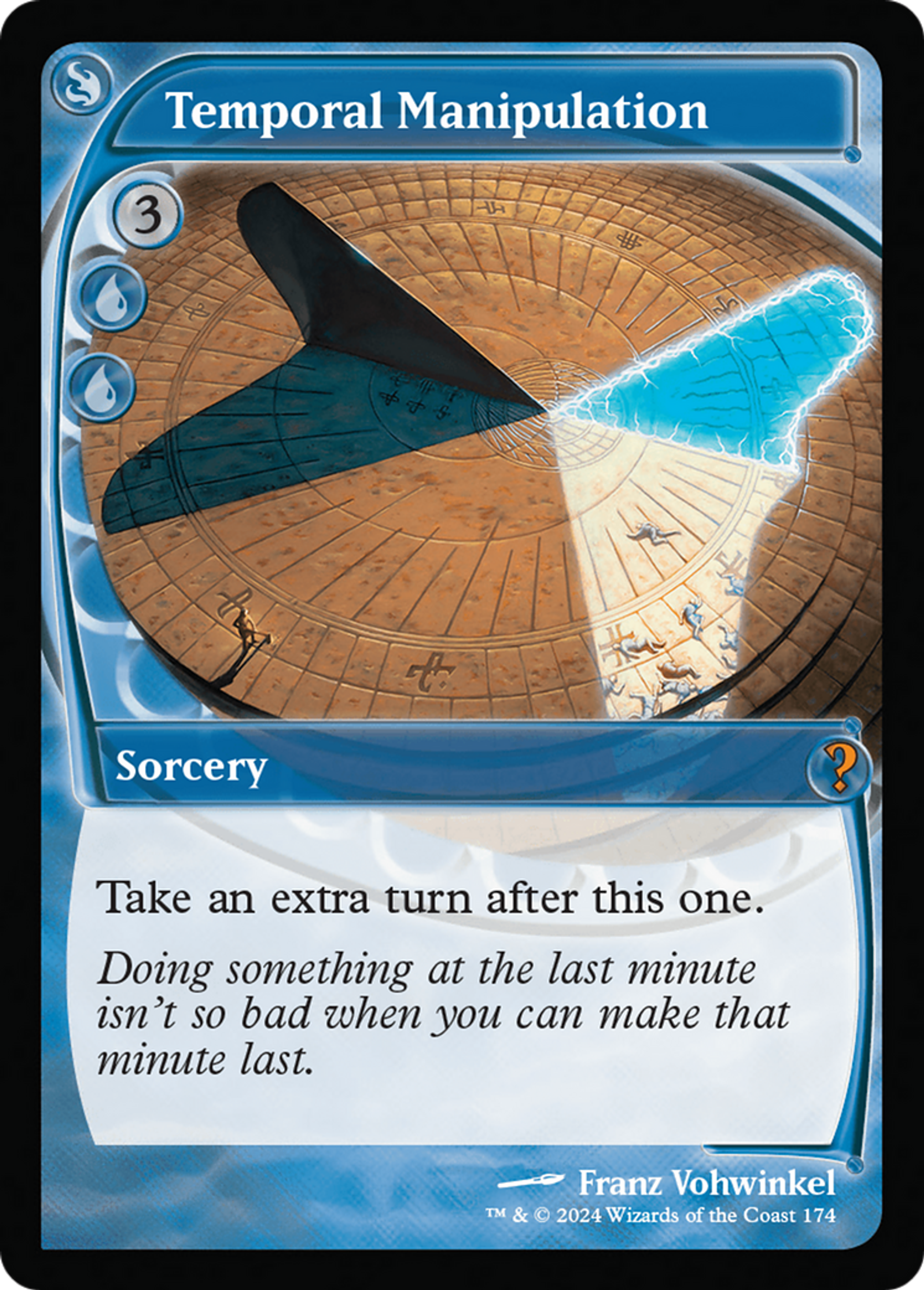 Temporal Manipulation — Mystery Booster 2 — Magic: The Gathering