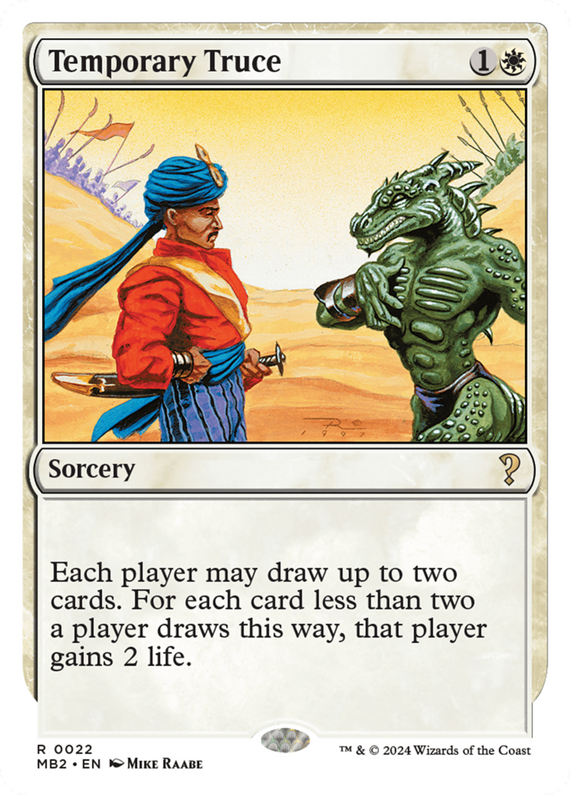 Trêve limitée — Mystery Booster 2 — Magic: The Gathering