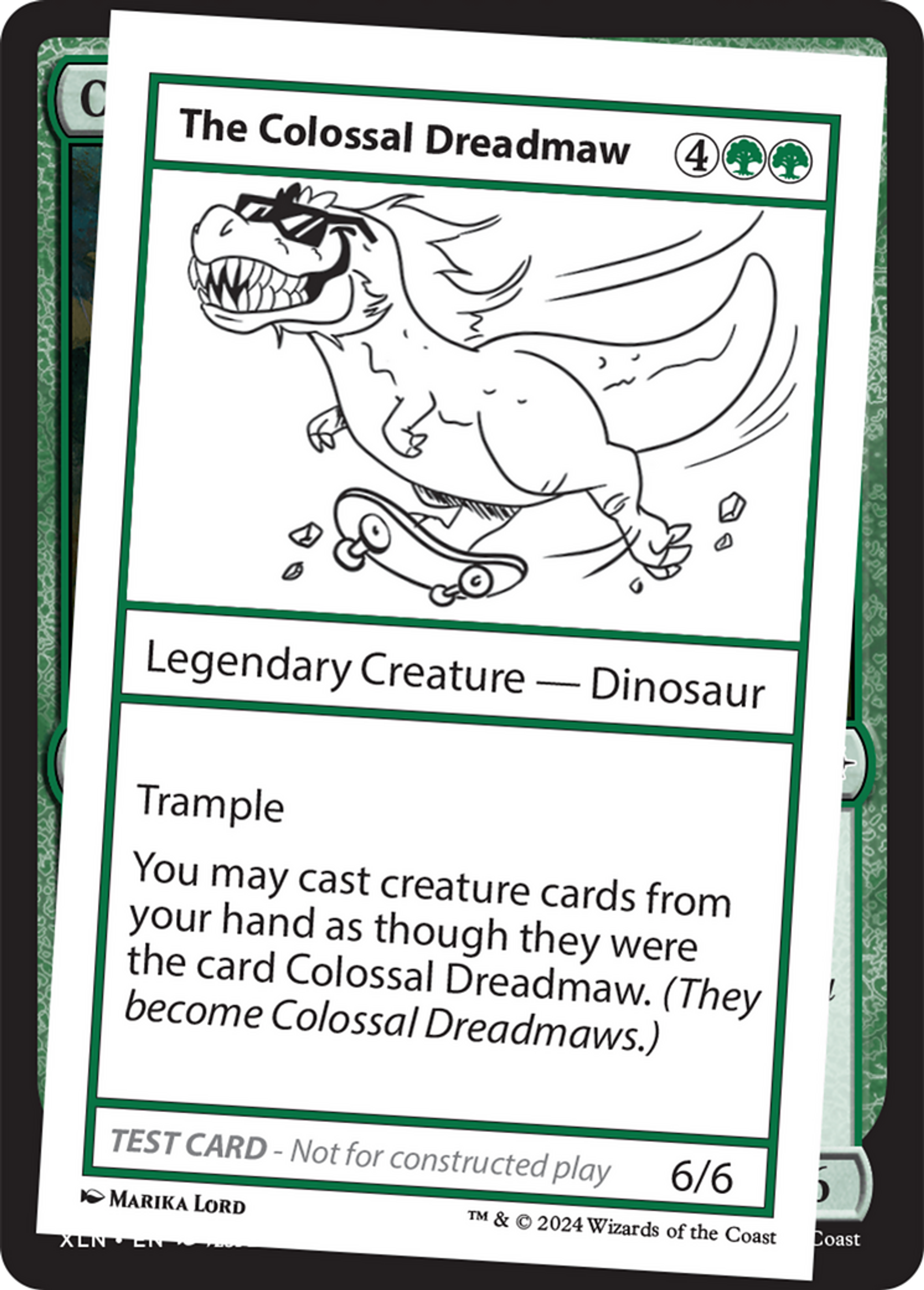 The Colossal Dreadmaw — Mystery Booster 2 — Magic: The Gathering