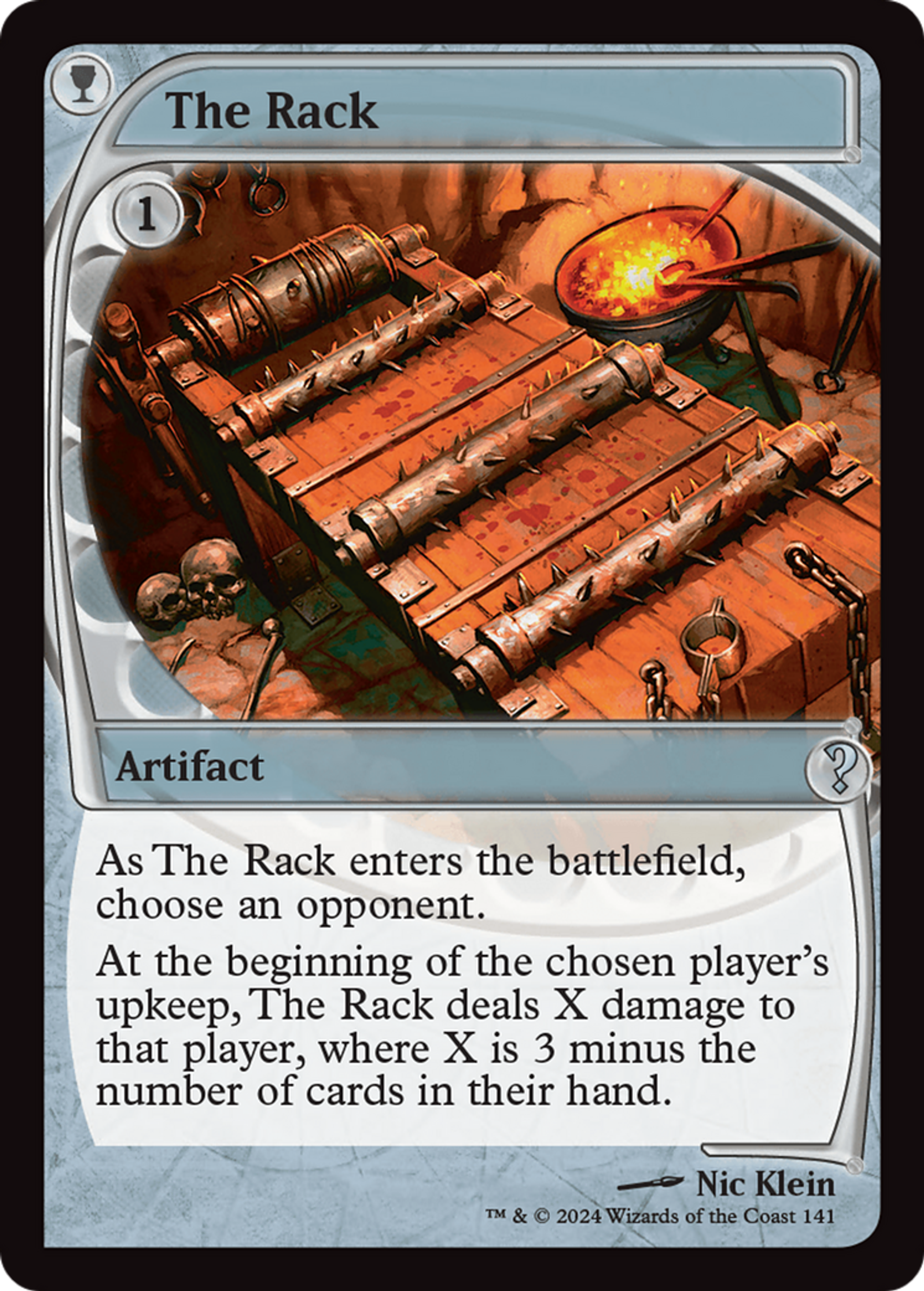 Chevalet de torture — Mystery Booster 2 — Magic: The Gathering