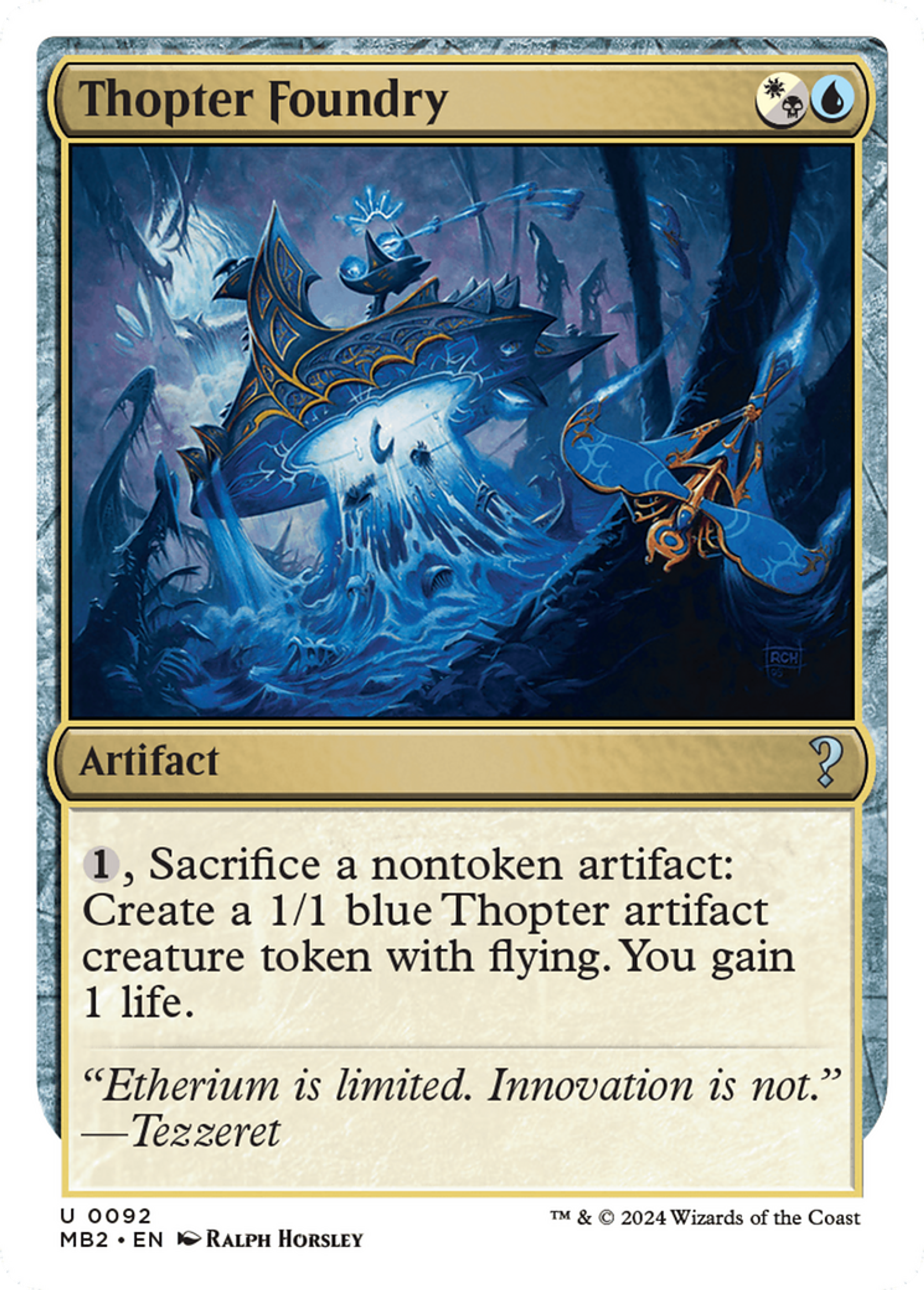 Fonderie mécanoptère — Mystery Booster 2 — Magic: The Gathering