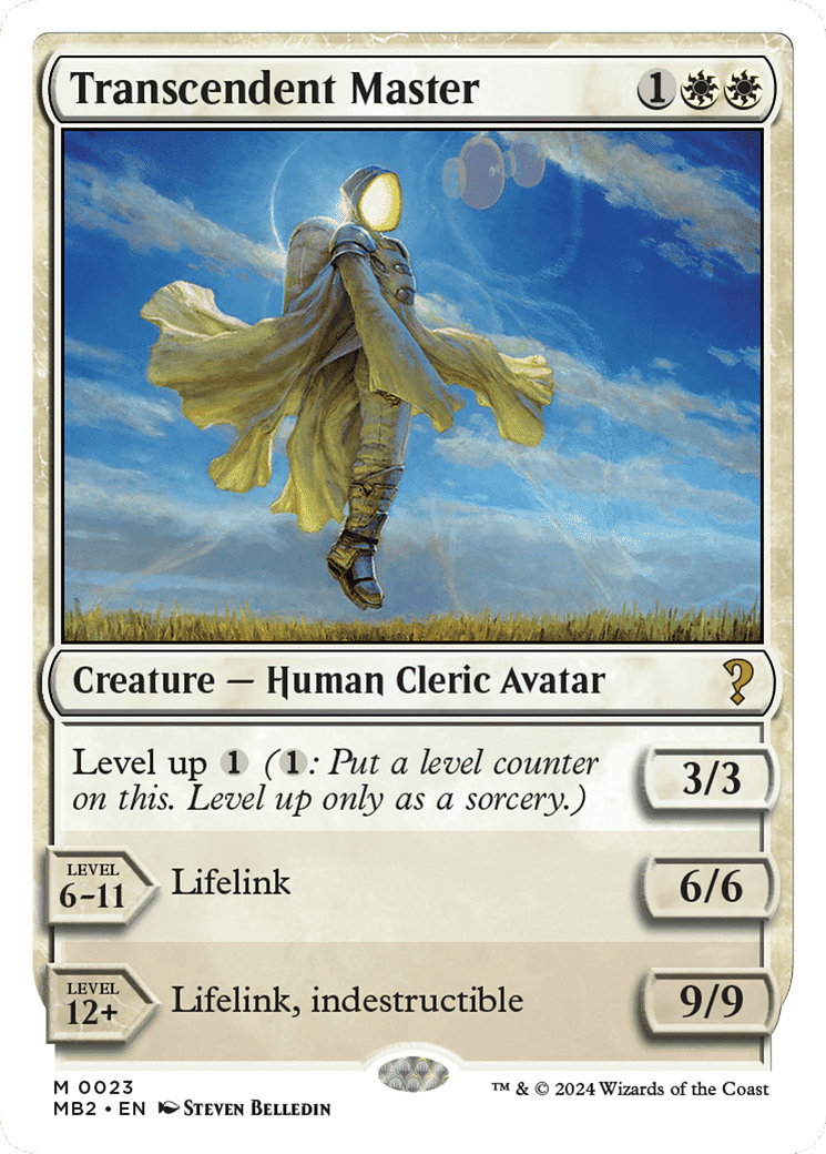 Transcendent Master — Mystery Booster 2 — Magic: The Gathering