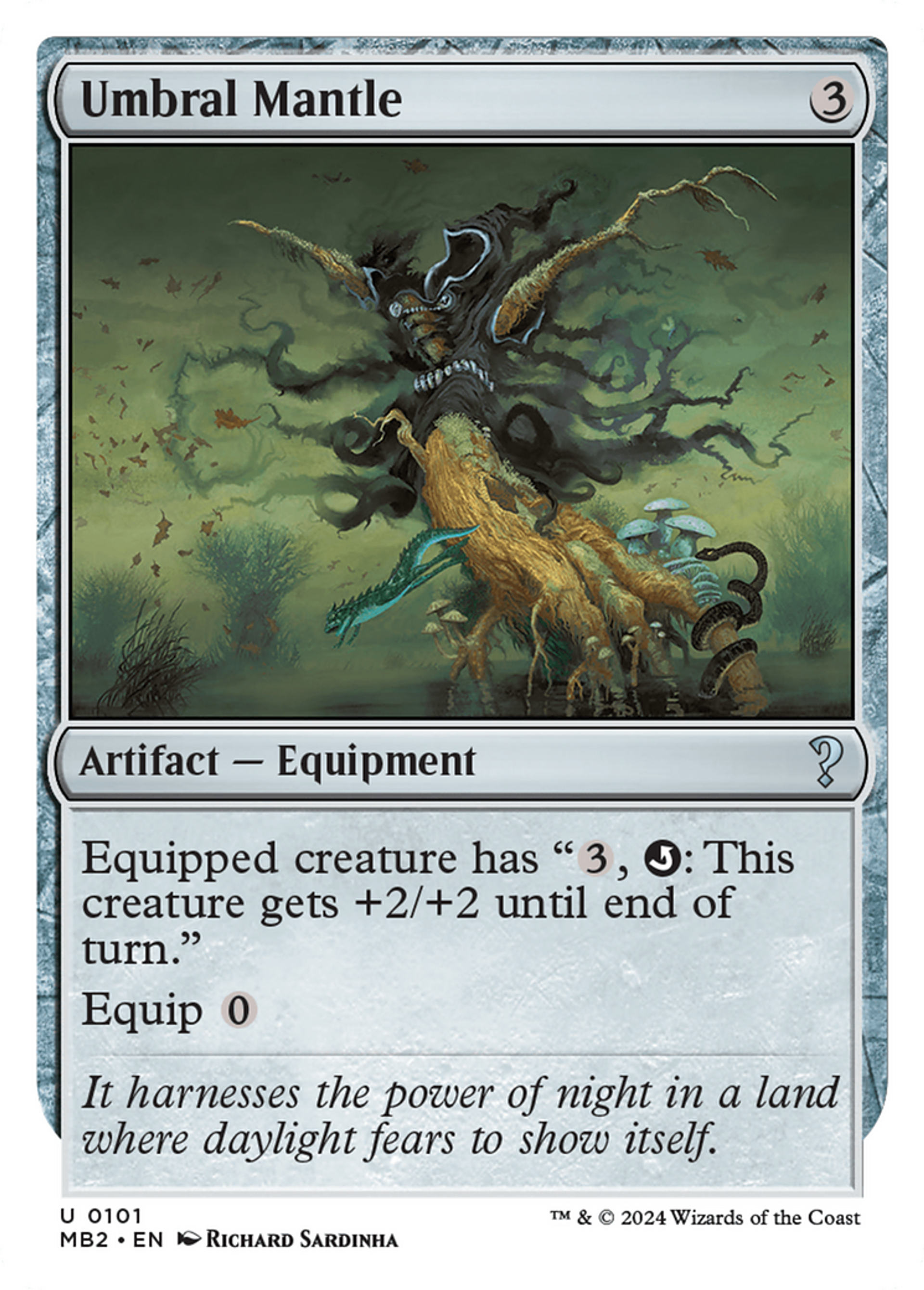 Manteau d'ombre — Mystery Booster 2 — Magic: The Gathering