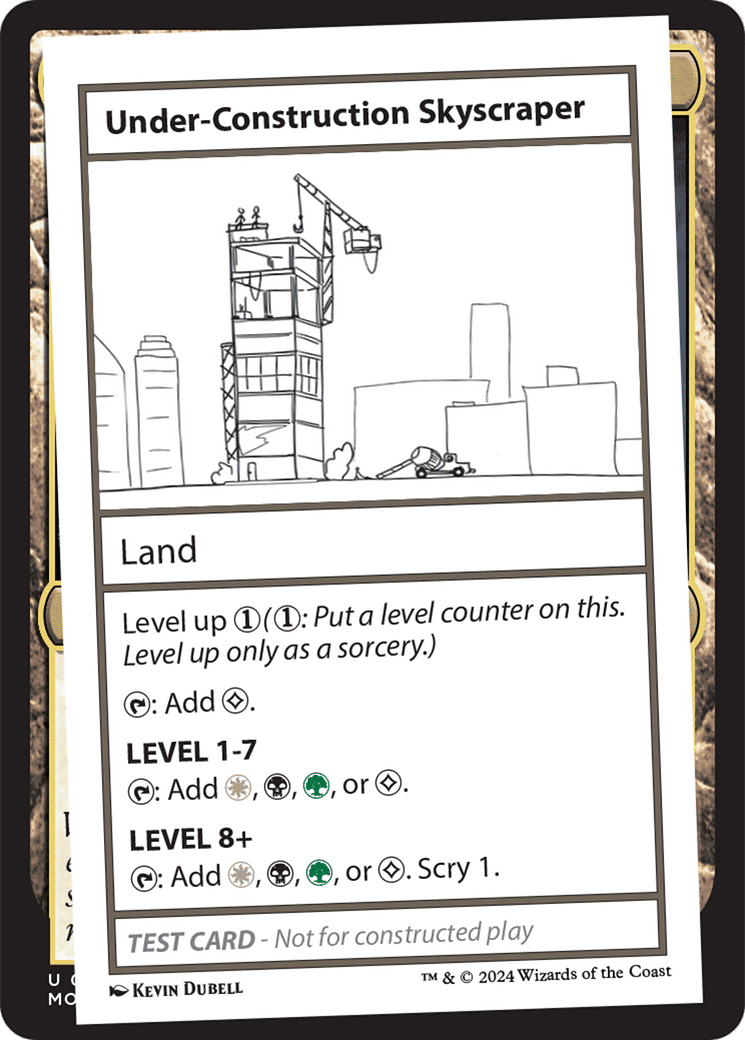 Under-Construction Skyscraper — Mystery Booster 2 — Magic: The Gathering
