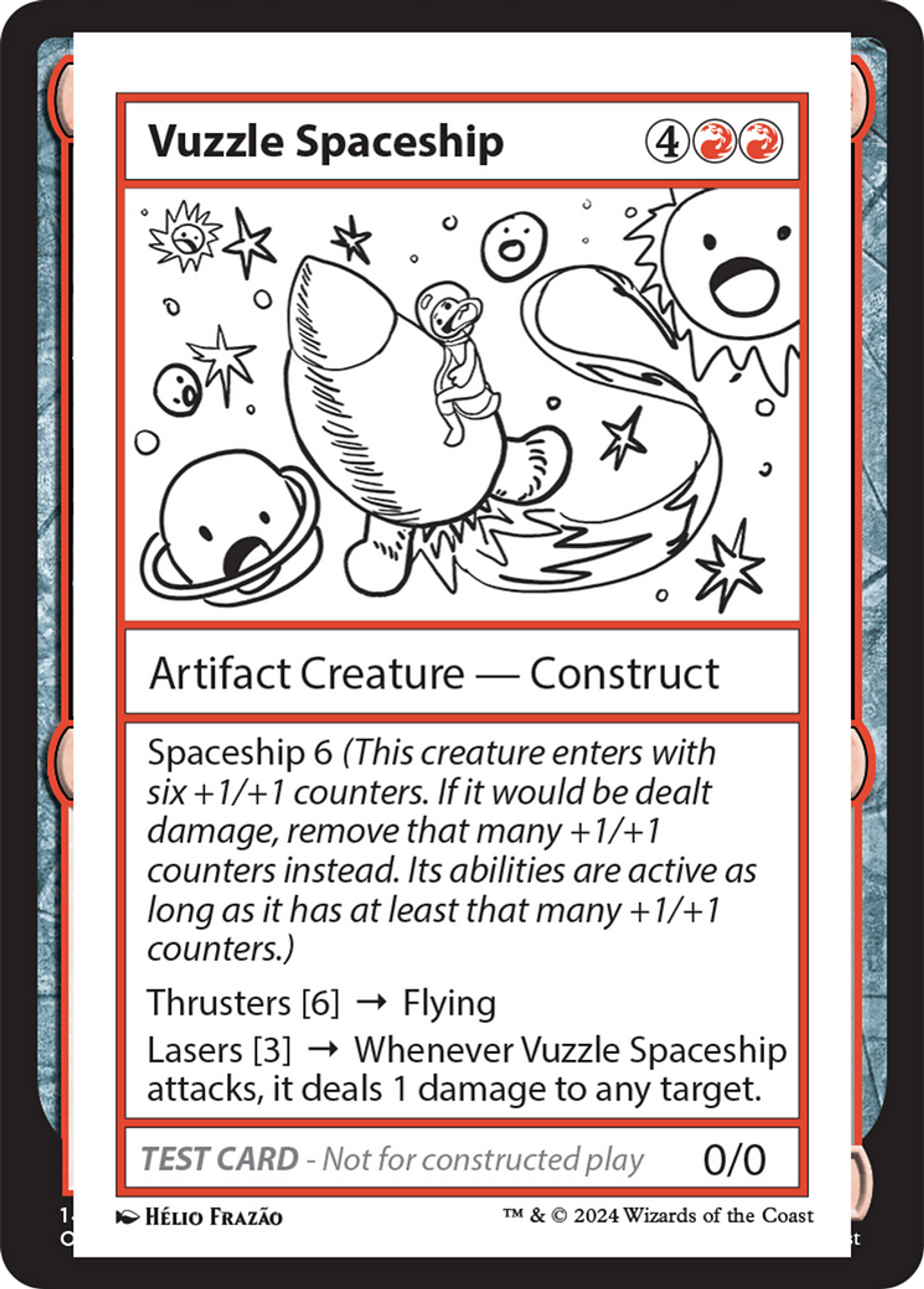 Vuzzle Spaceship — Mystery Booster 2 — Magic: The Gathering