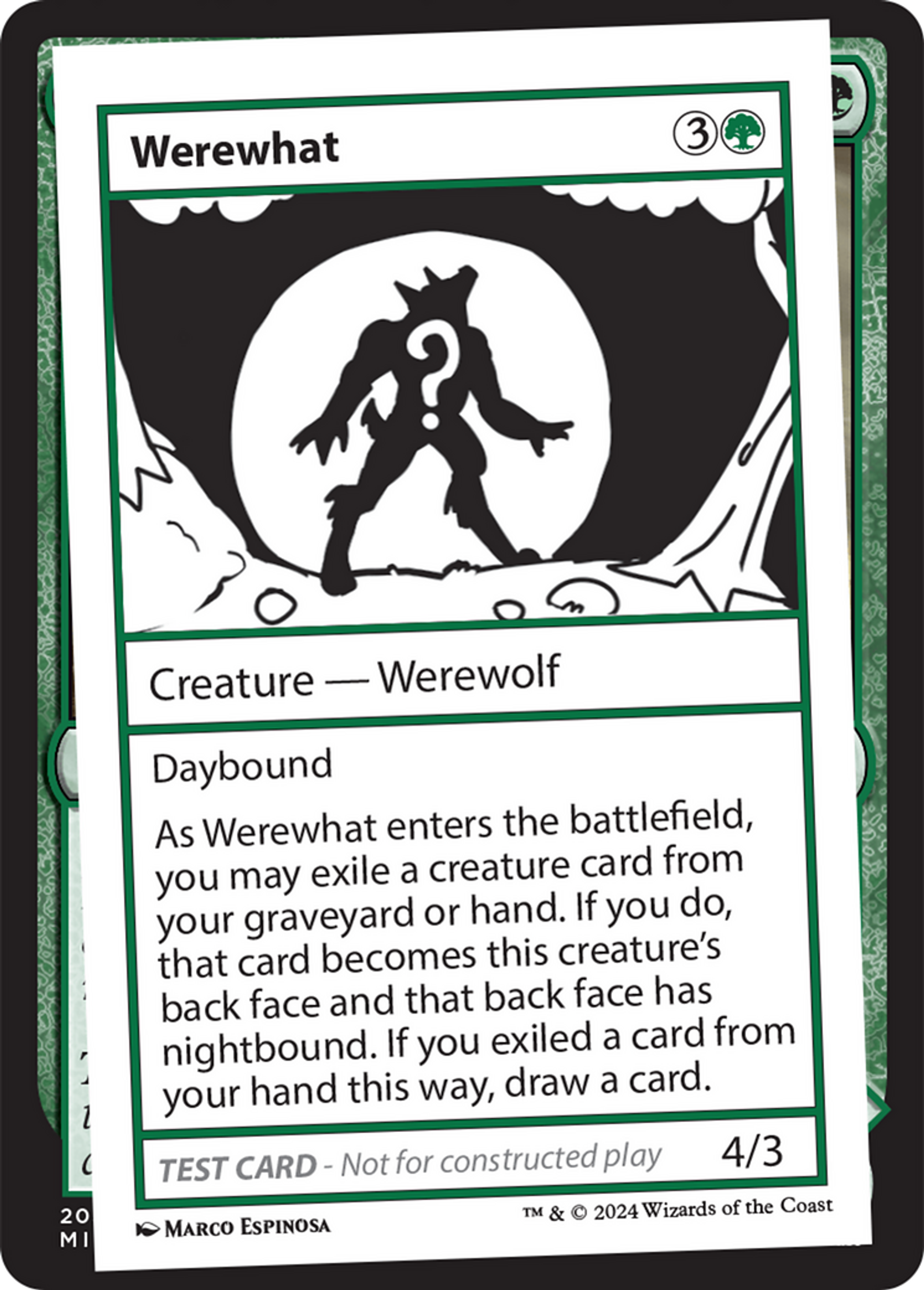 Werewhat — Mystery Booster 2 — Magic: The Gathering