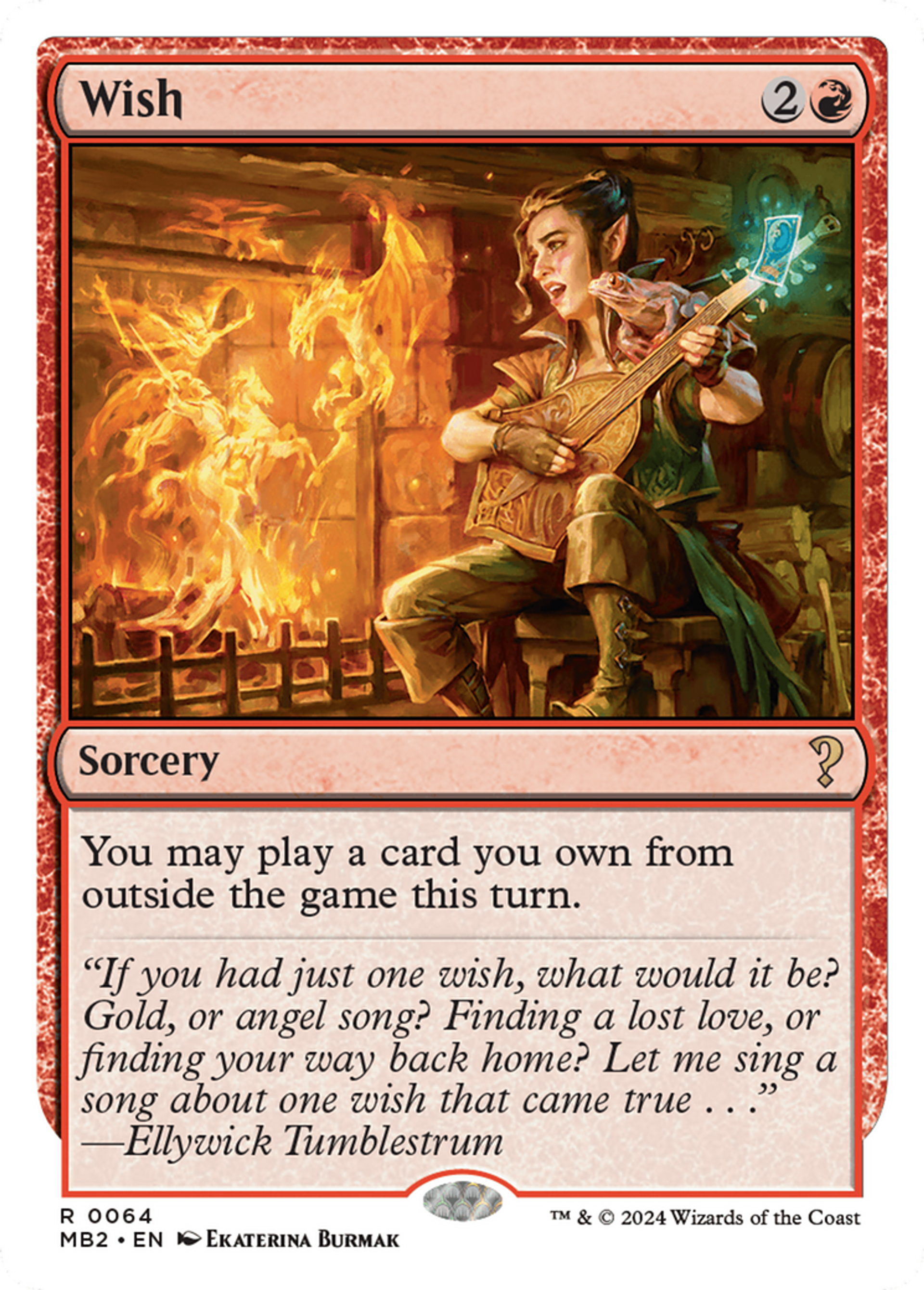 Souhait — Mystery Booster 2 — Magic: The Gathering