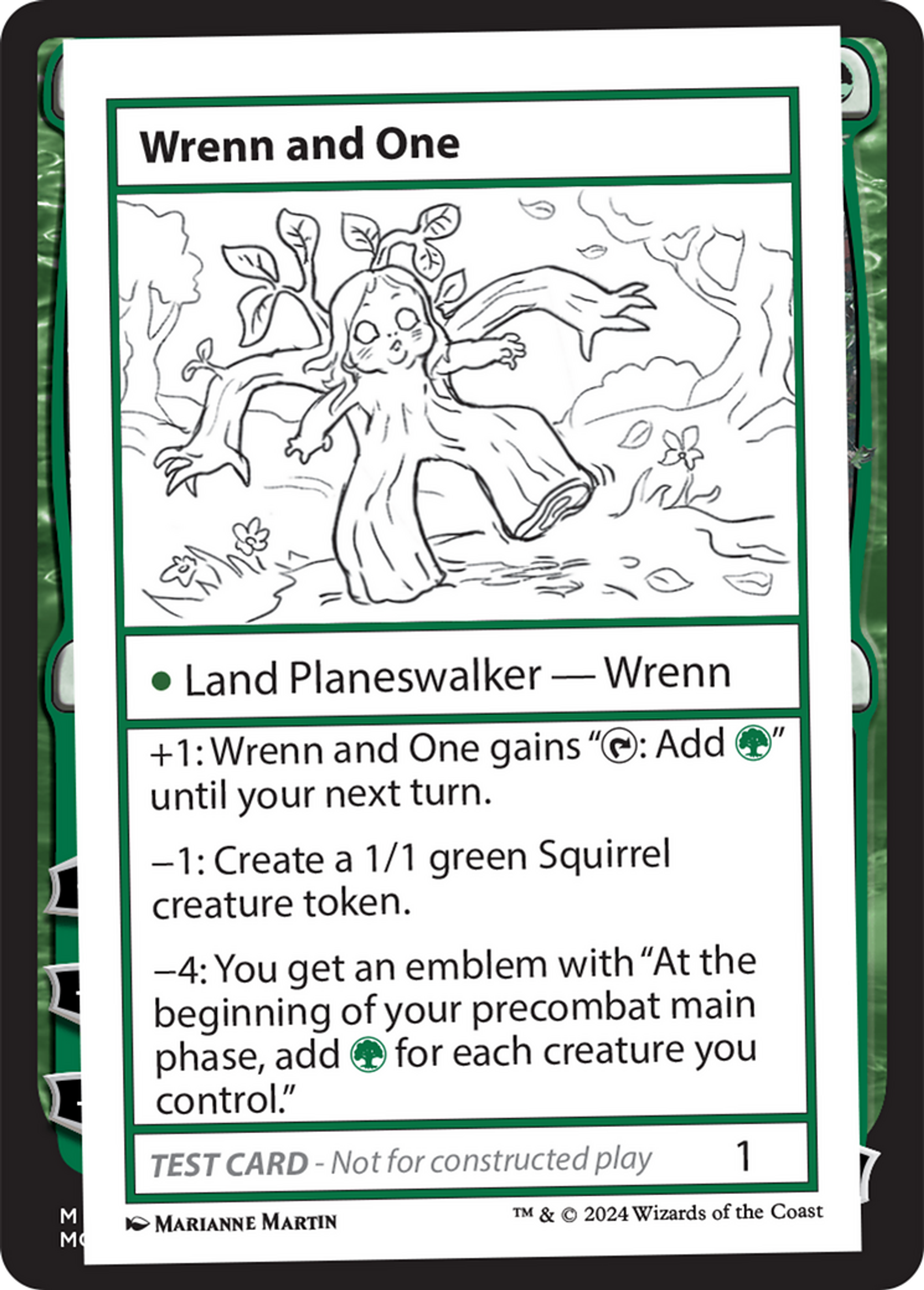 Wrenn and One — Mystery Booster 2 — Magic: The Gathering
