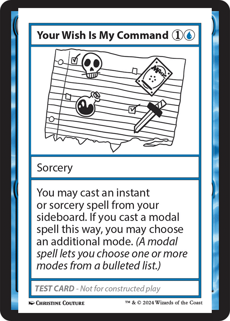 Your Wish Is My Command — Mystery Booster 2 — Magic: The Gathering