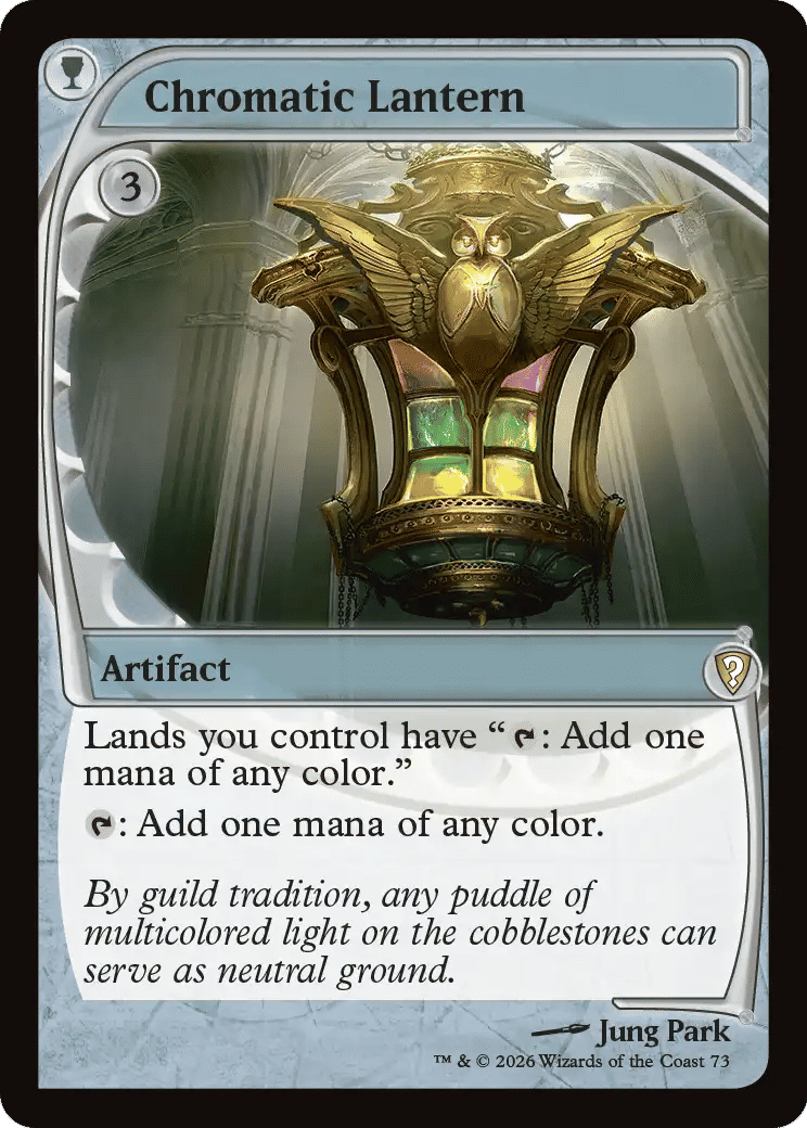 Chromatic Lantern — Mystery Booster Commander Edition — Magic: The Gathering