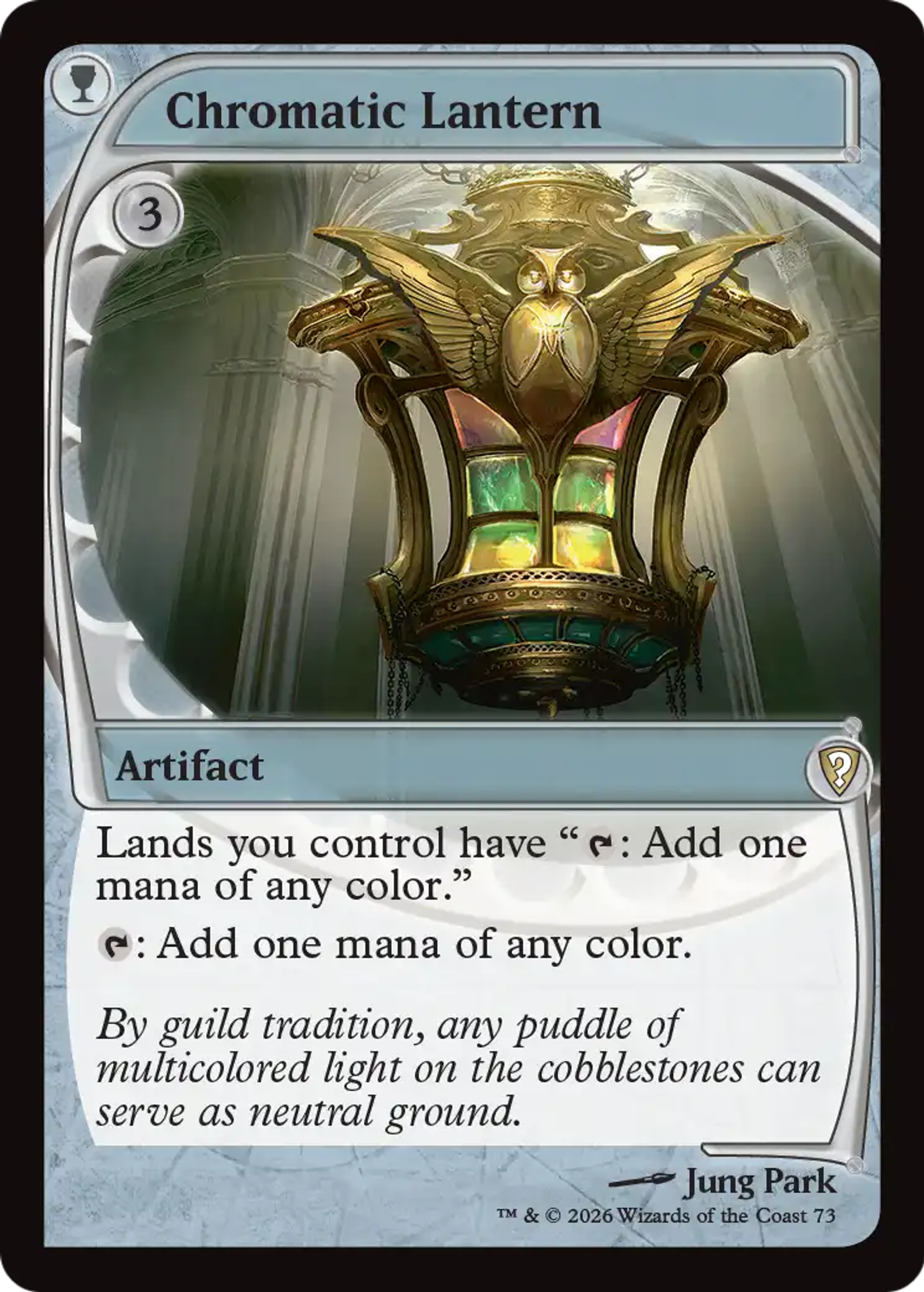 Chromatic Lantern — Mystery Booster Commander Edition — Magic: The Gathering