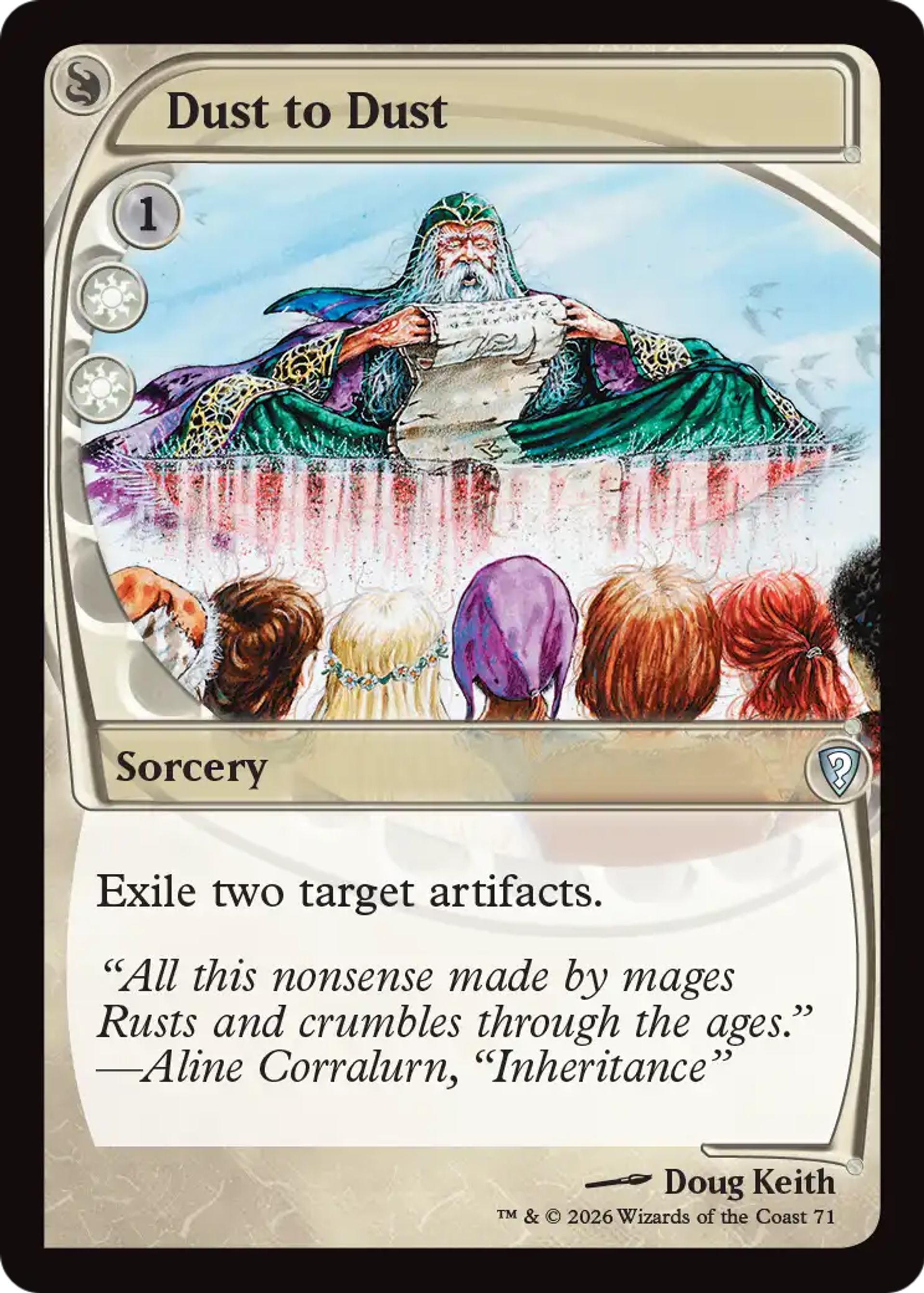 Dust to Dust — Mystery Booster Commander Edition — Magic: The Gathering