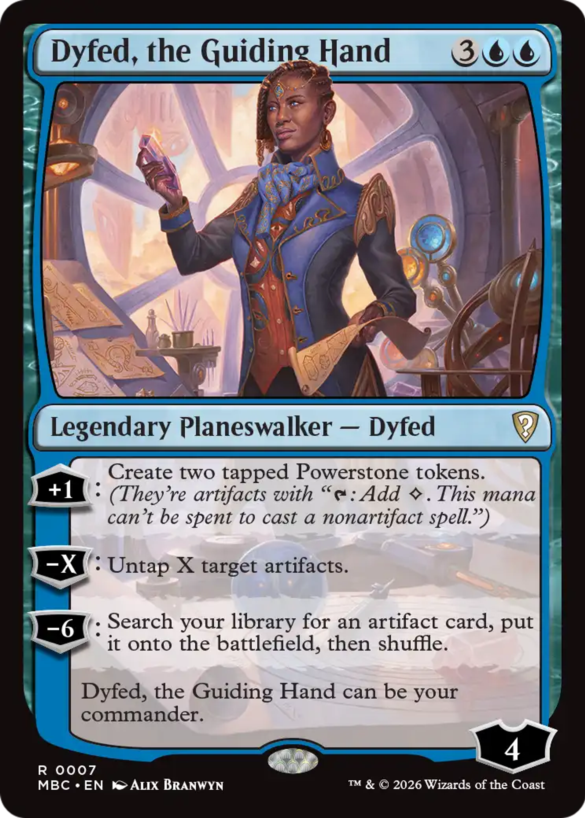 Dyfed, the Guiding Hand — Mystery Booster Commander Edition — Magic: The Gathering