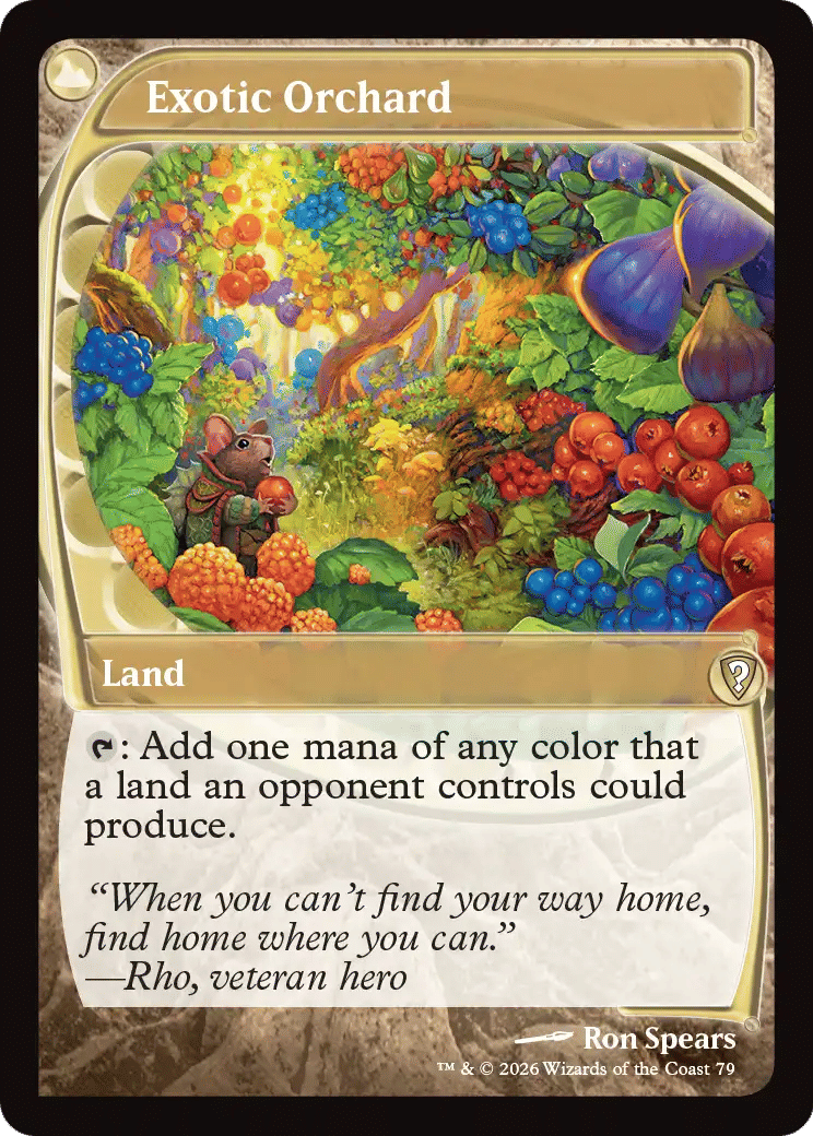 Exotic Orchard — Mystery Booster Commander Edition — Magic: The Gathering