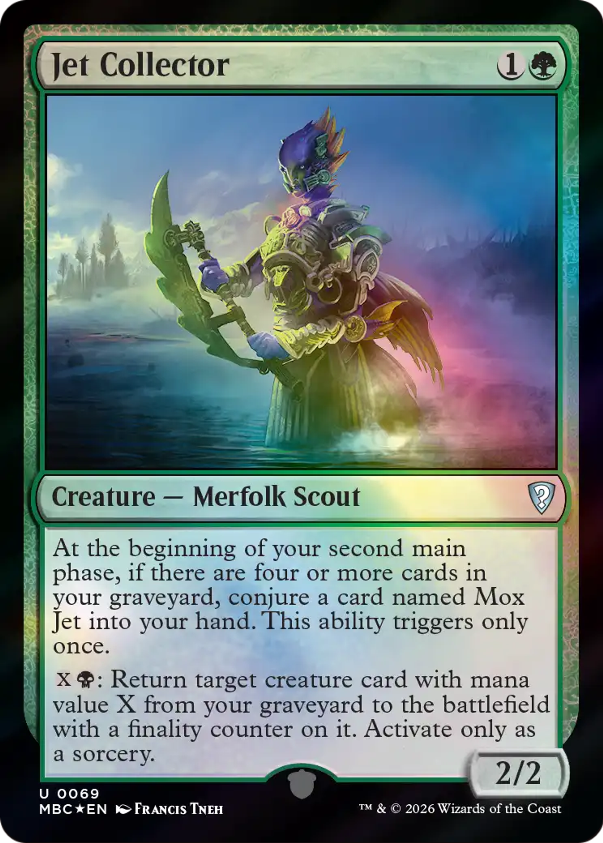 Jet Collector — Mystery Booster Commander Edition — Magic: The Gathering