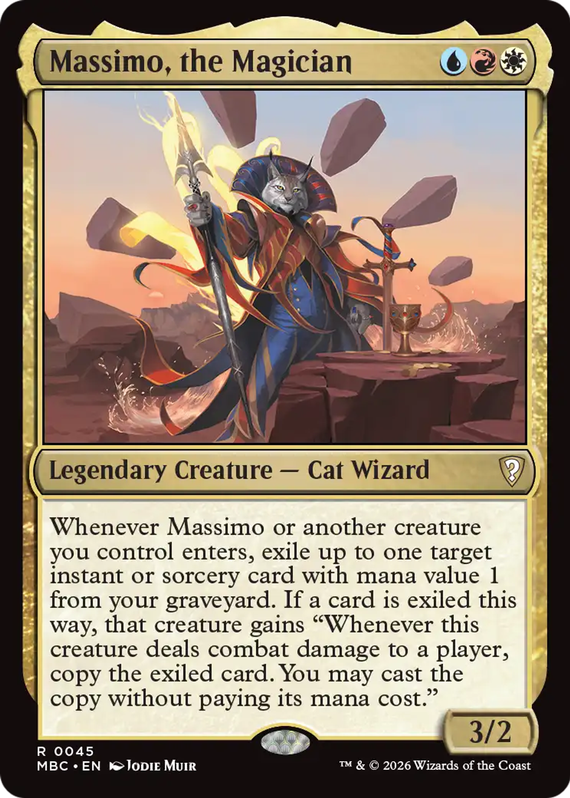 Massimo, the Magician — Mystery Booster Commander Edition — Magic: The Gathering