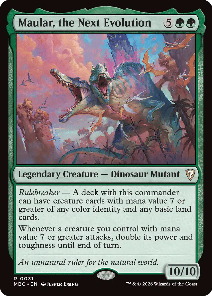 Maular, the Next Evolution — Mystery Booster Commander Edition — Magic: The Gathering