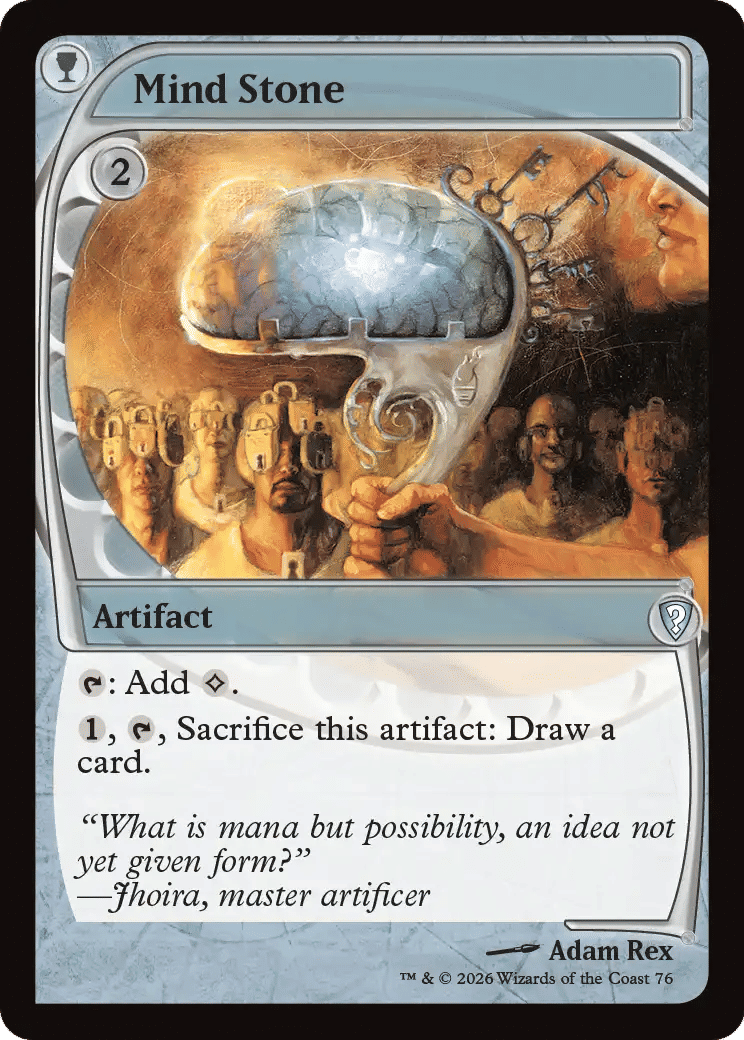 Mind Stone — Mystery Booster Commander Edition — Magic: The Gathering